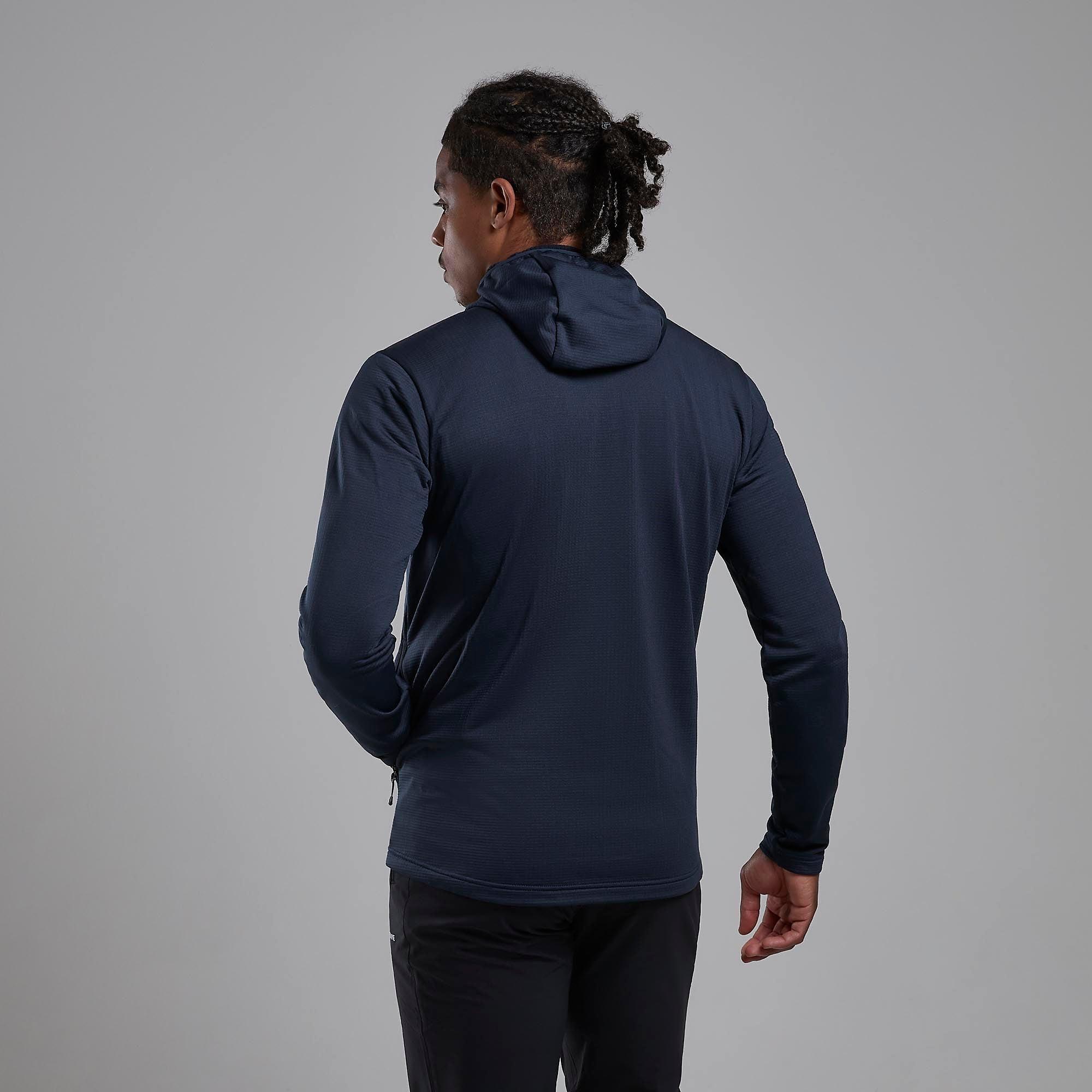 Product image 3 of 6 of Montane Men's Protium Hooded Fleece Jacket - Eclipse Blue