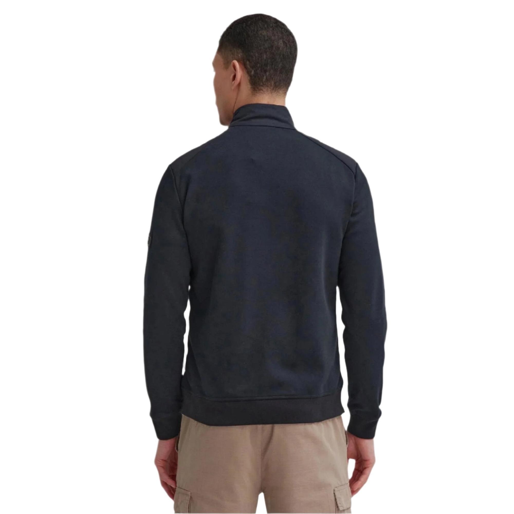 Product image 4 of 8 of Barbour International Men's Counter Quilted Sweatshirt - Black