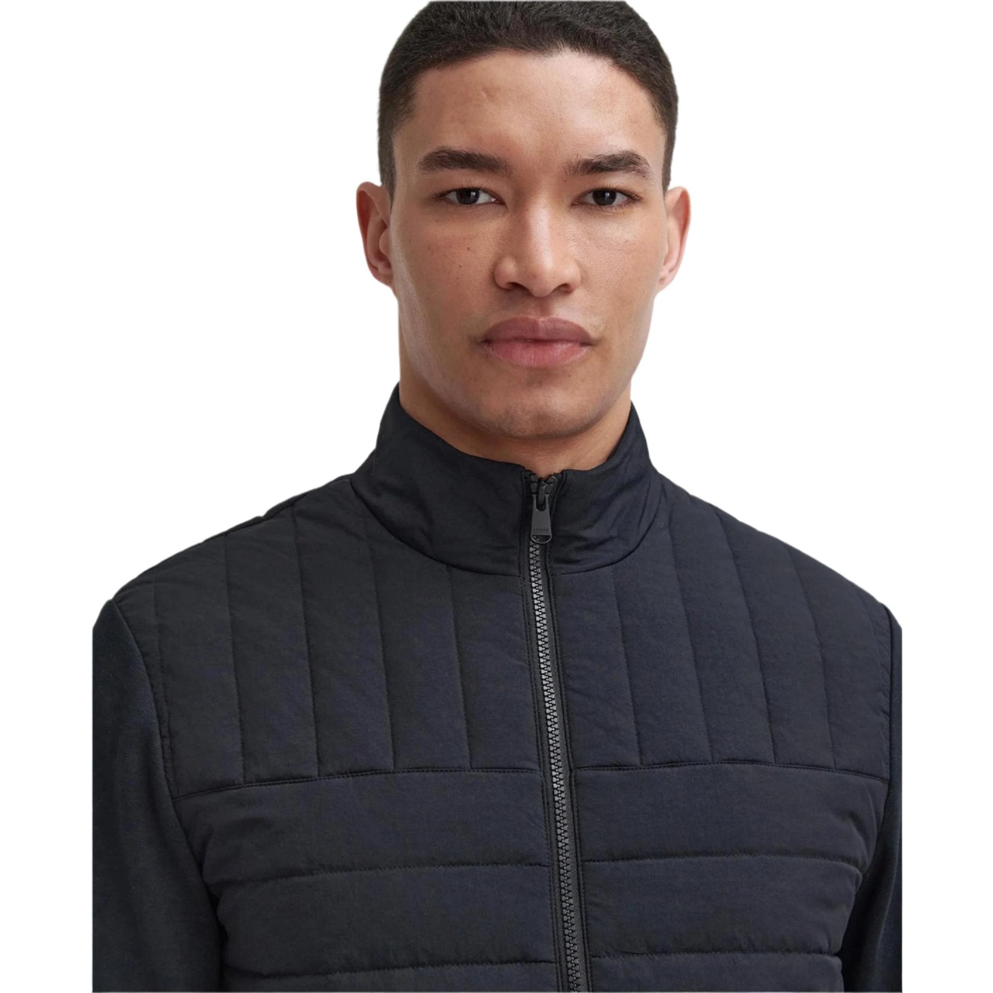 Product image 7 of 8 of Barbour International Men's Counter Quilted Sweatshirt - Black