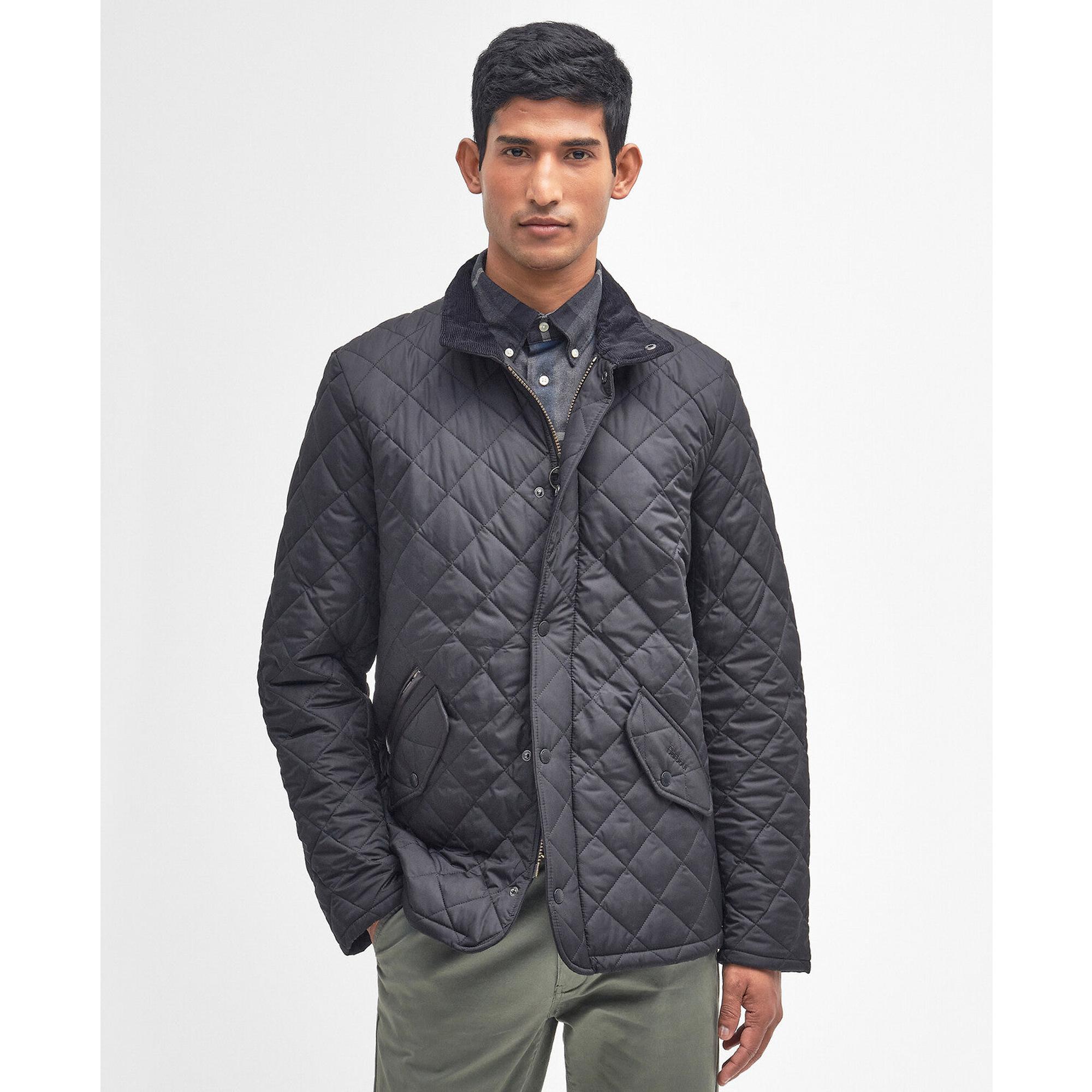 Product image 2 of 8 of Barbour Men's Chelsea Quilted Jacket - Black