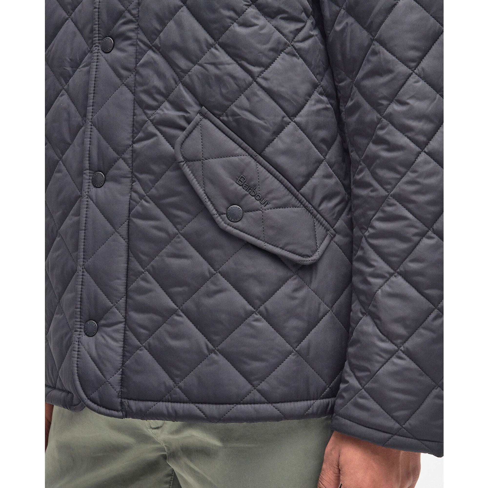 Product image 8 of 8 of Barbour Men's Chelsea Quilted Jacket - Black
