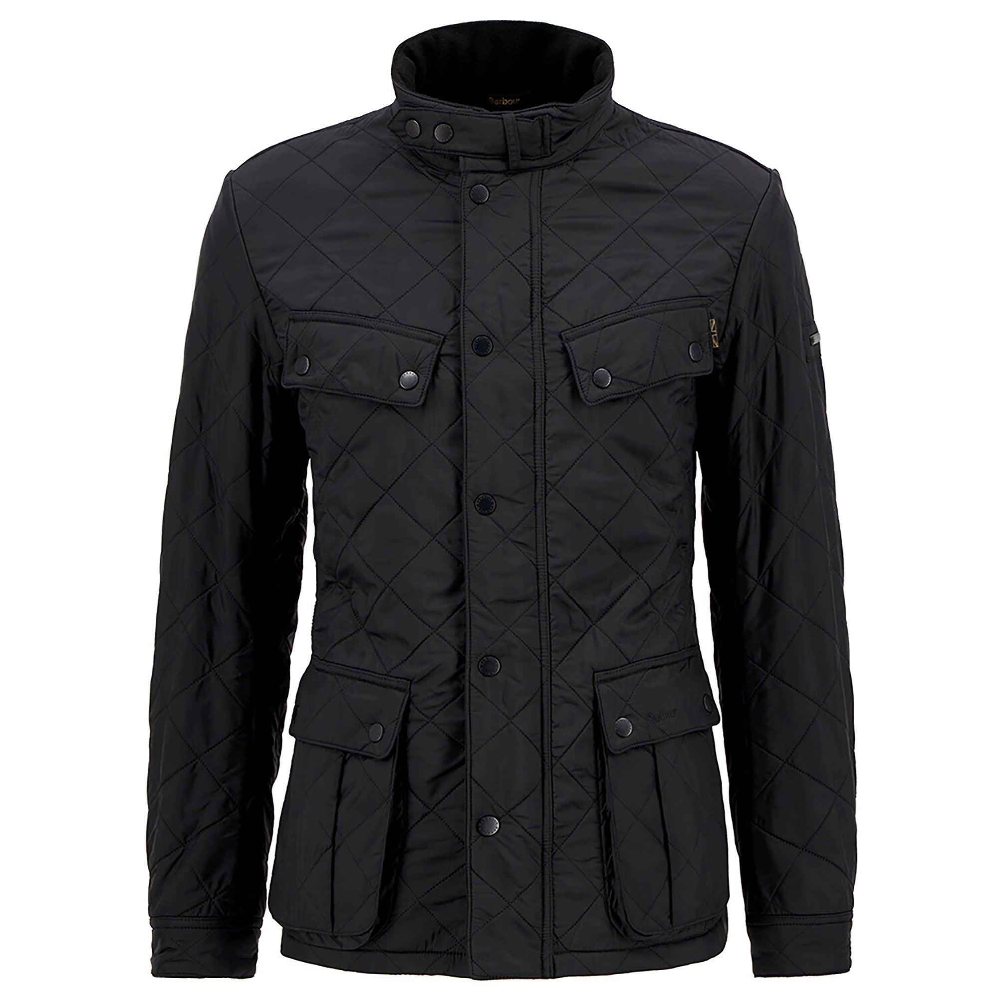 Product image 1 of 7 of Barbour International Men's Ariel Polarquilt Jacket - Black