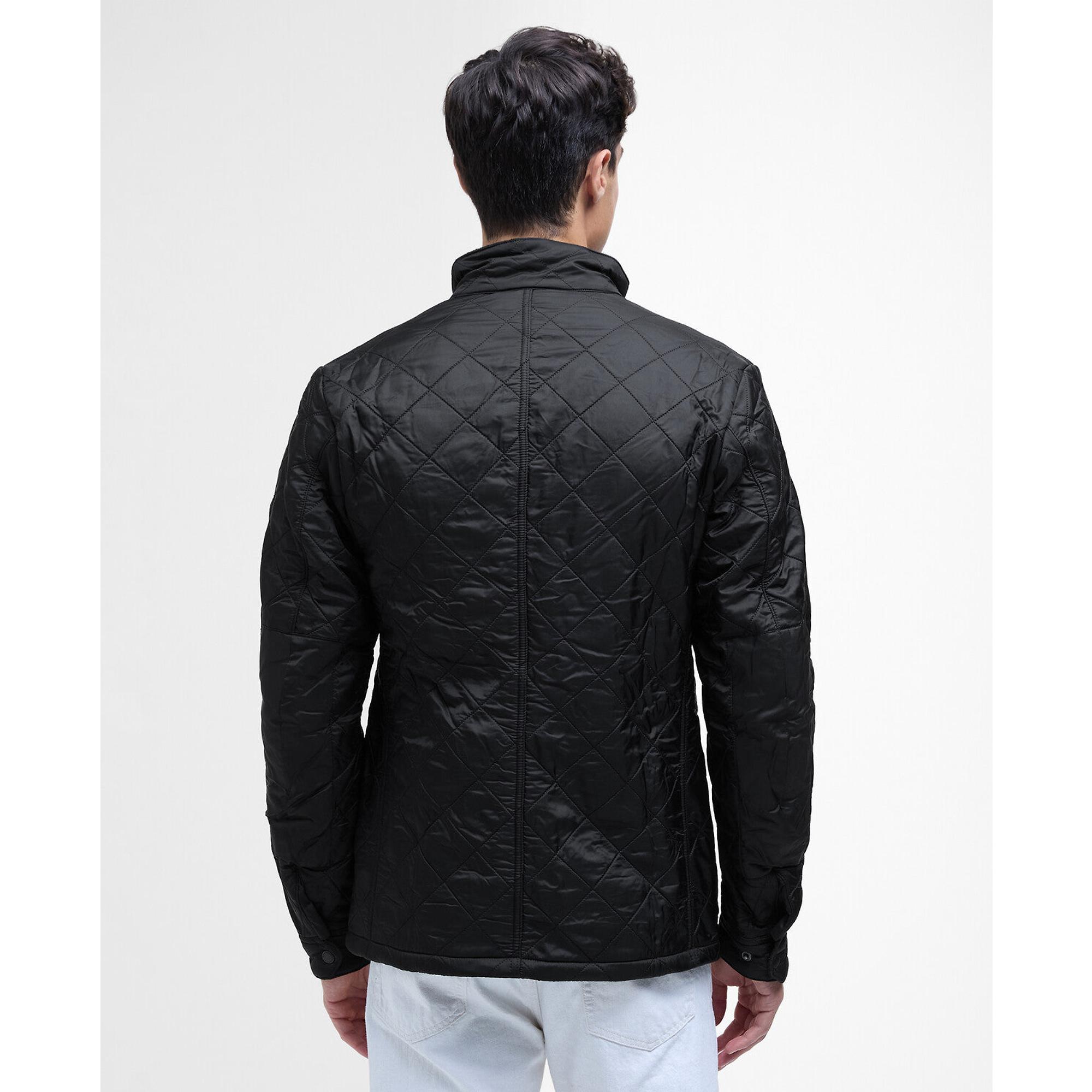 Product image 4 of 7 of Barbour International Men's Ariel Polarquilt Jacket - Black