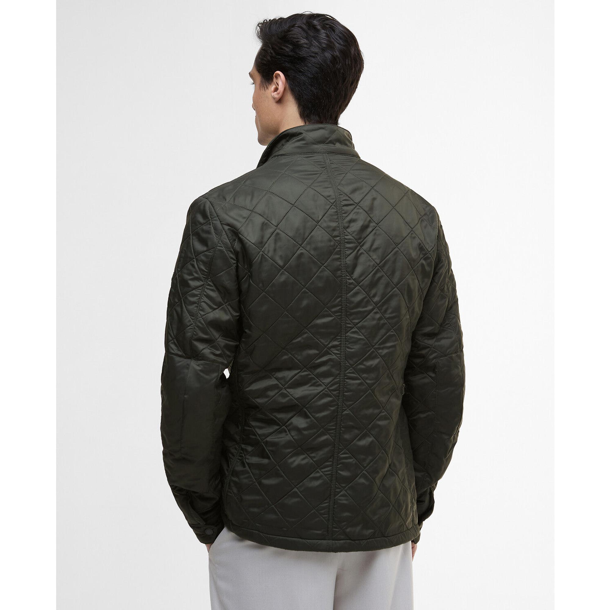 Product image 4 of 9 of Barbour International Men's Ariel Polarquilt Jacket - Sage
