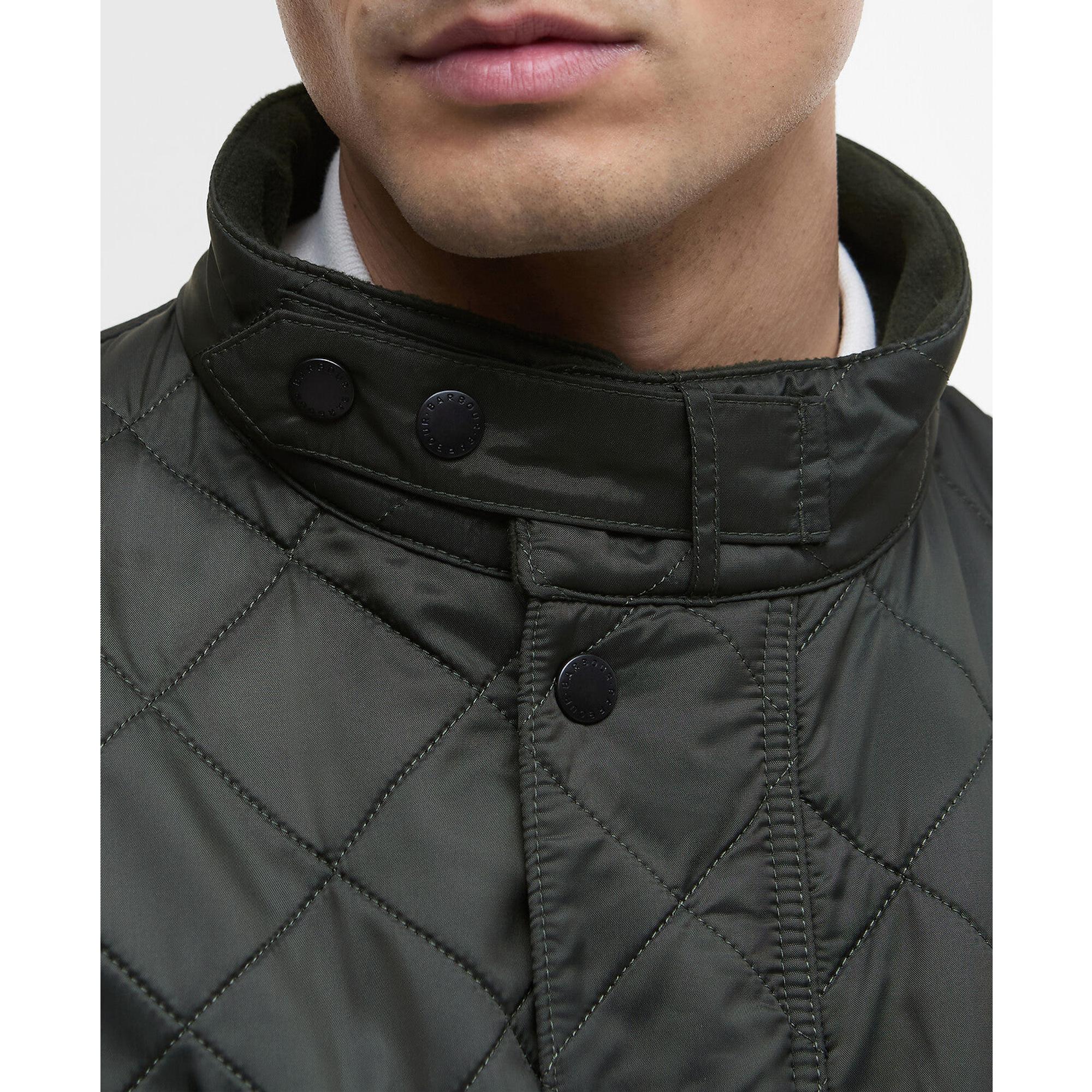Product image 6 of 9 of Barbour International Men's Ariel Polarquilt Jacket - Sage