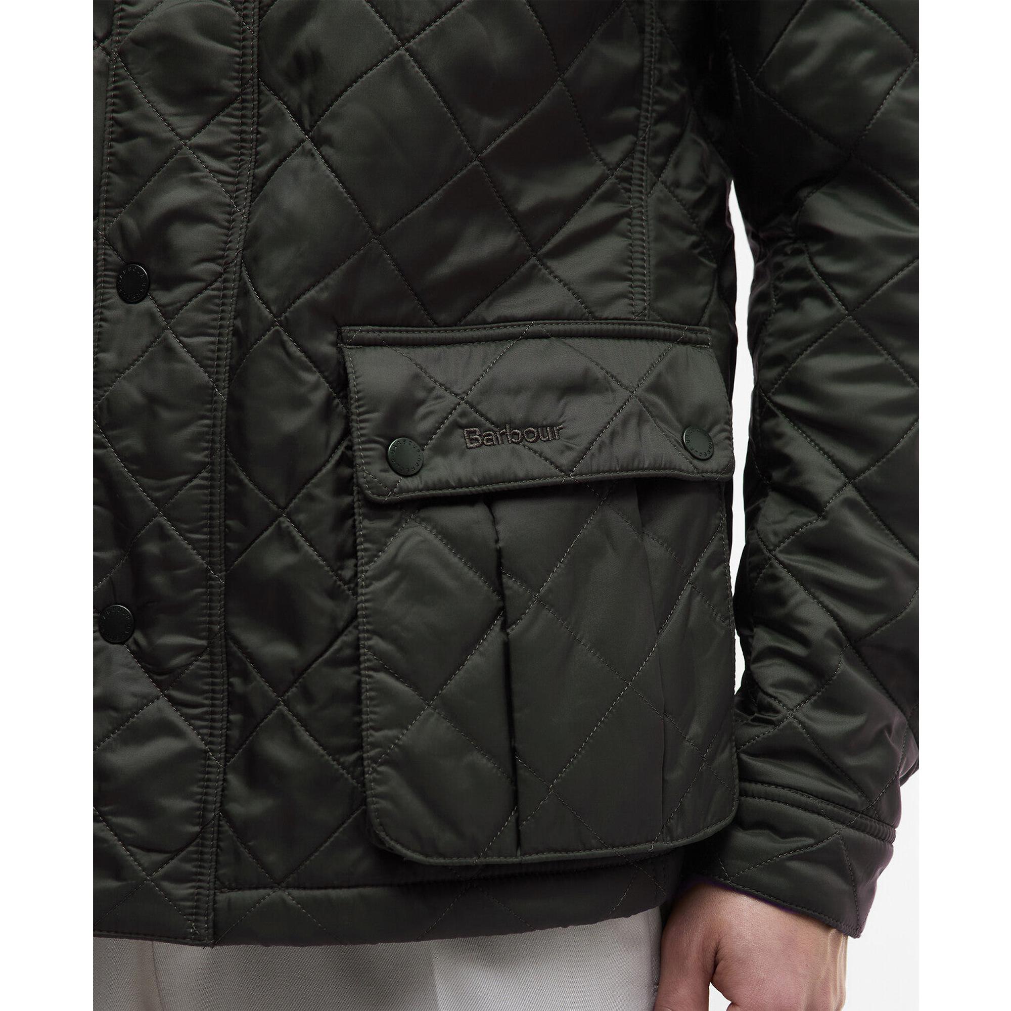 Product image 8 of 9 of Barbour International Men's Ariel Polarquilt Jacket - Sage