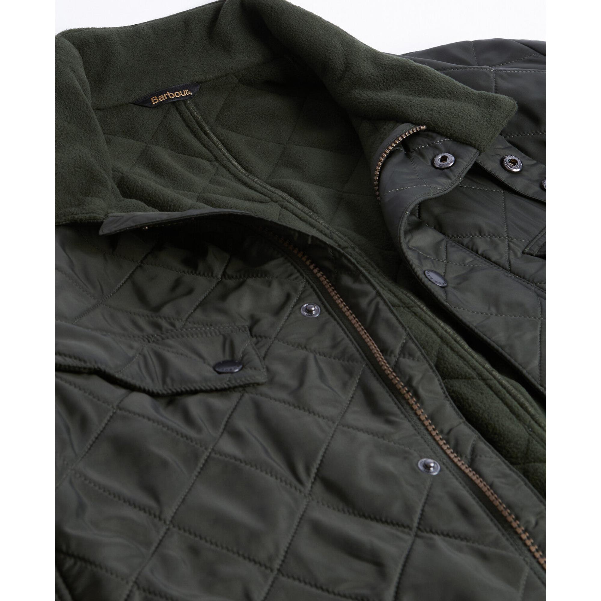 Product image 9 of 9 of Barbour International Men's Ariel Polarquilt Jacket - Sage