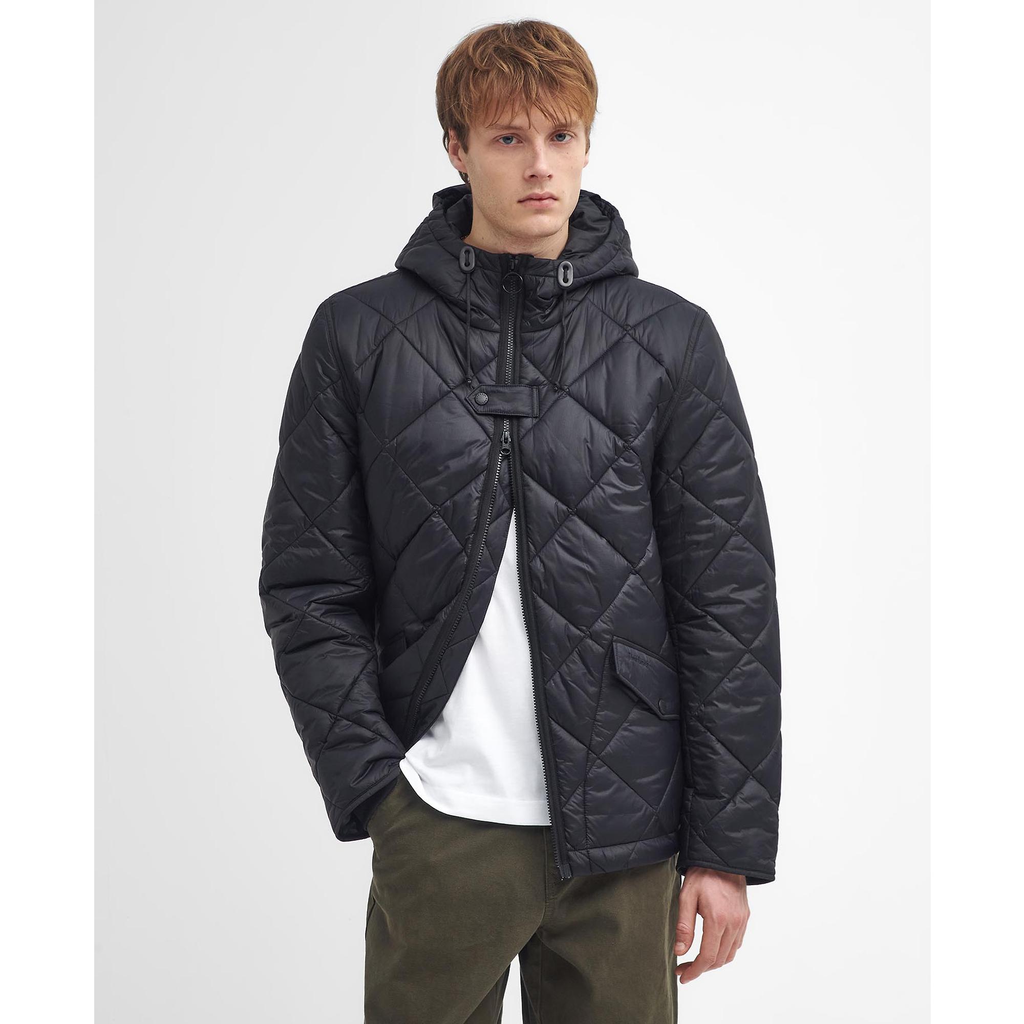 Product image 5 of 9 of Barbour Men's Re-Engineered Endurance Quilted Jacket - Black