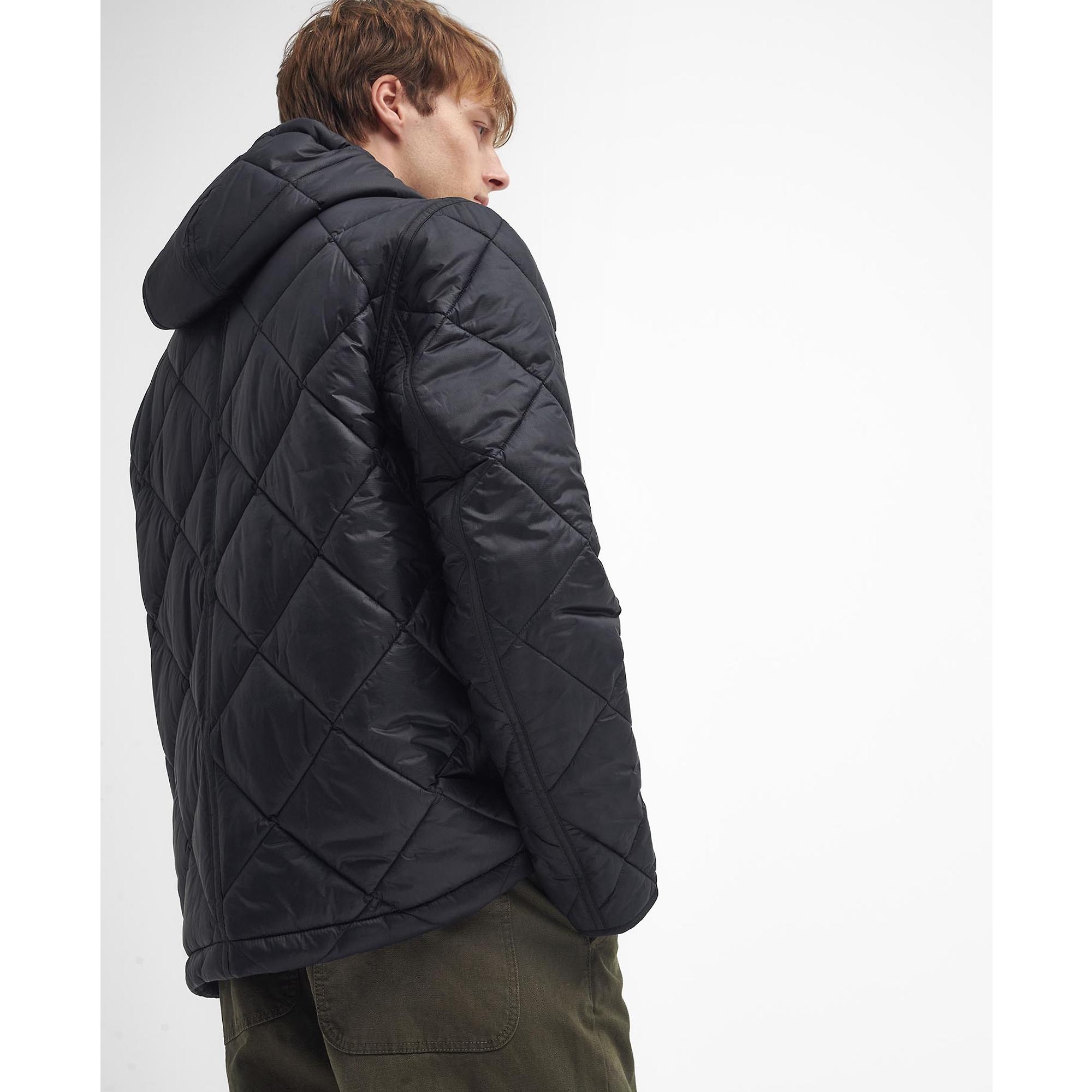 Product image 7 of 9 of Barbour Men's Re-Engineered Endurance Quilted Jacket - Black