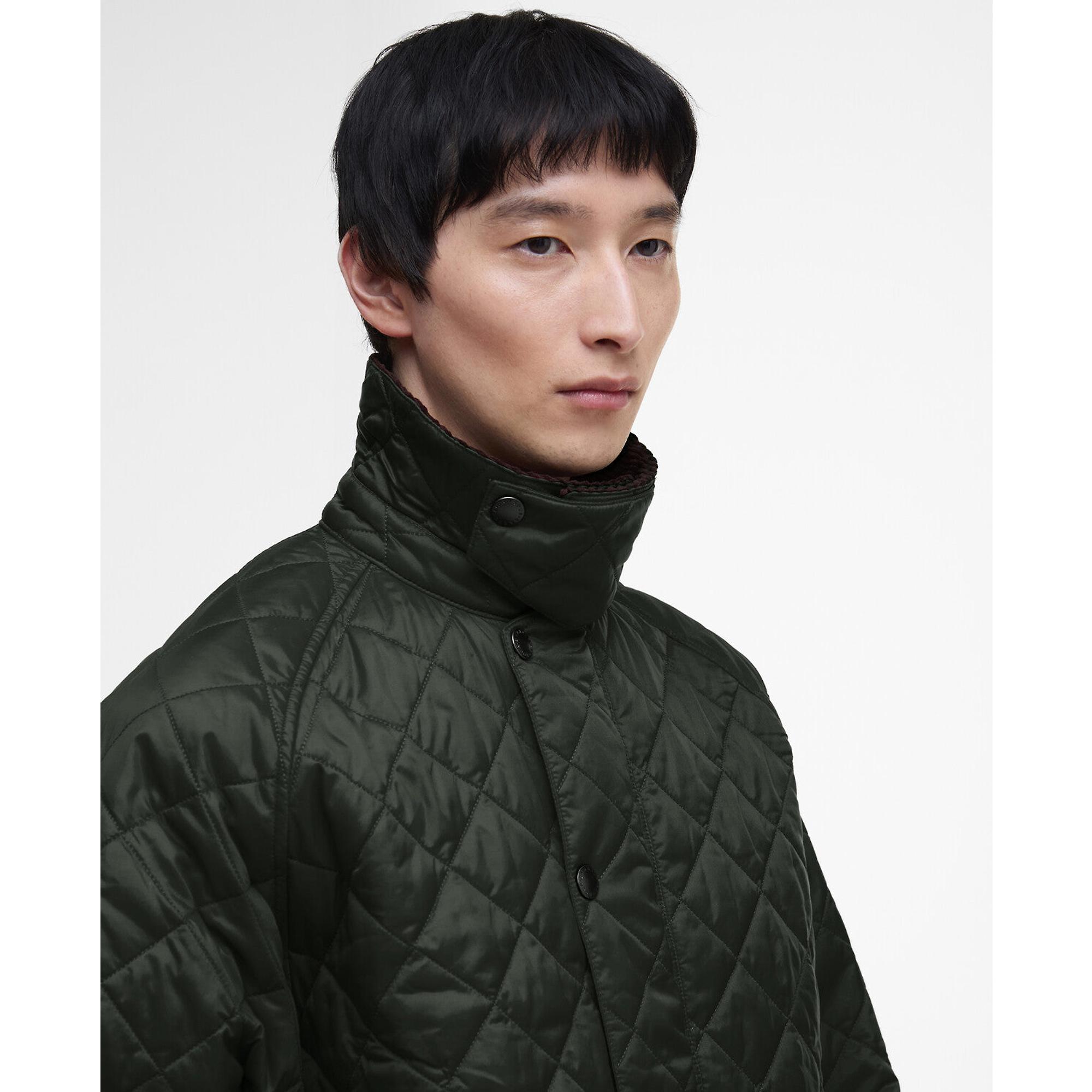 Product image 6 of 17 of Barbour Men's OS Transport Quilted Jacket - Sage