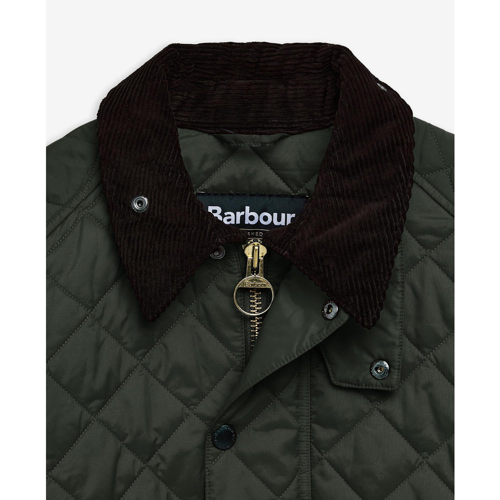 Product image 12 of 17 of Barbour Men's OS Transport Quilted Jacket - Sage