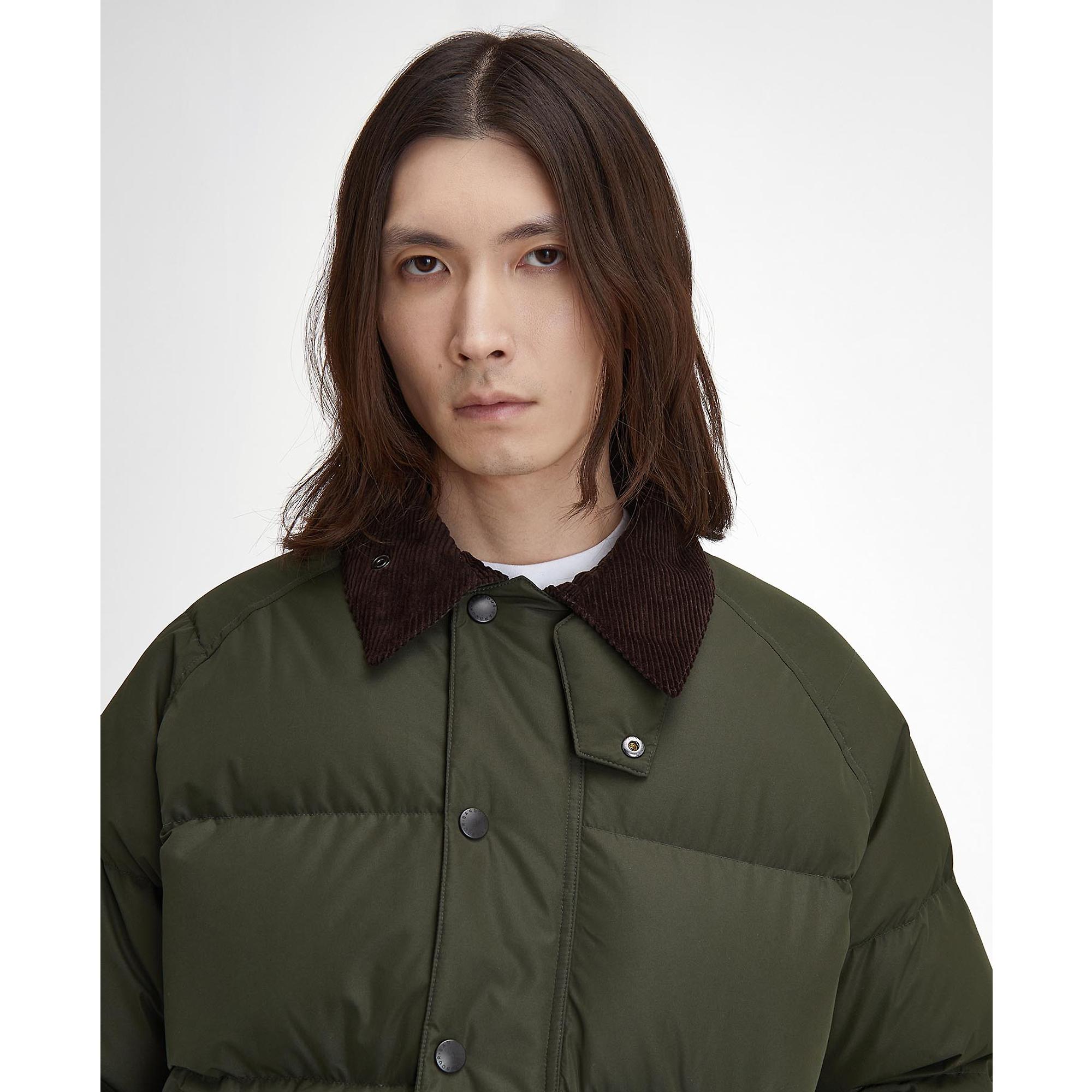 Product image 7 of 8 of Barbour Men's Oversized Transport Quilted Jacket - Sage
