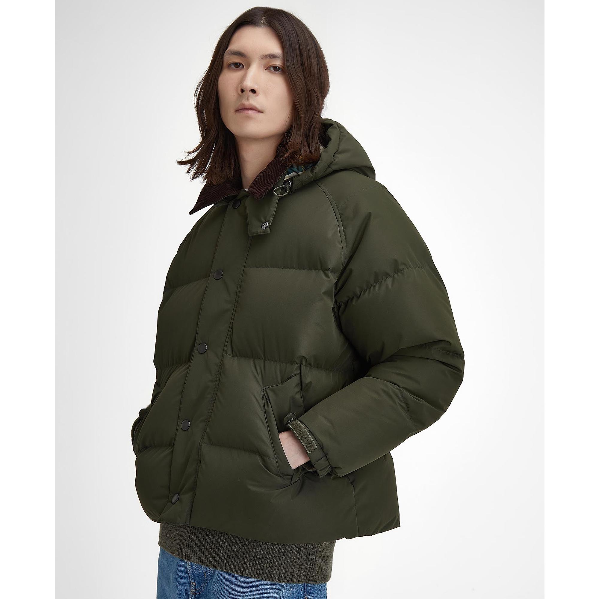 Product image 5 of 8 of Barbour Men's Oversized Transport Quilted Jacket - Sage