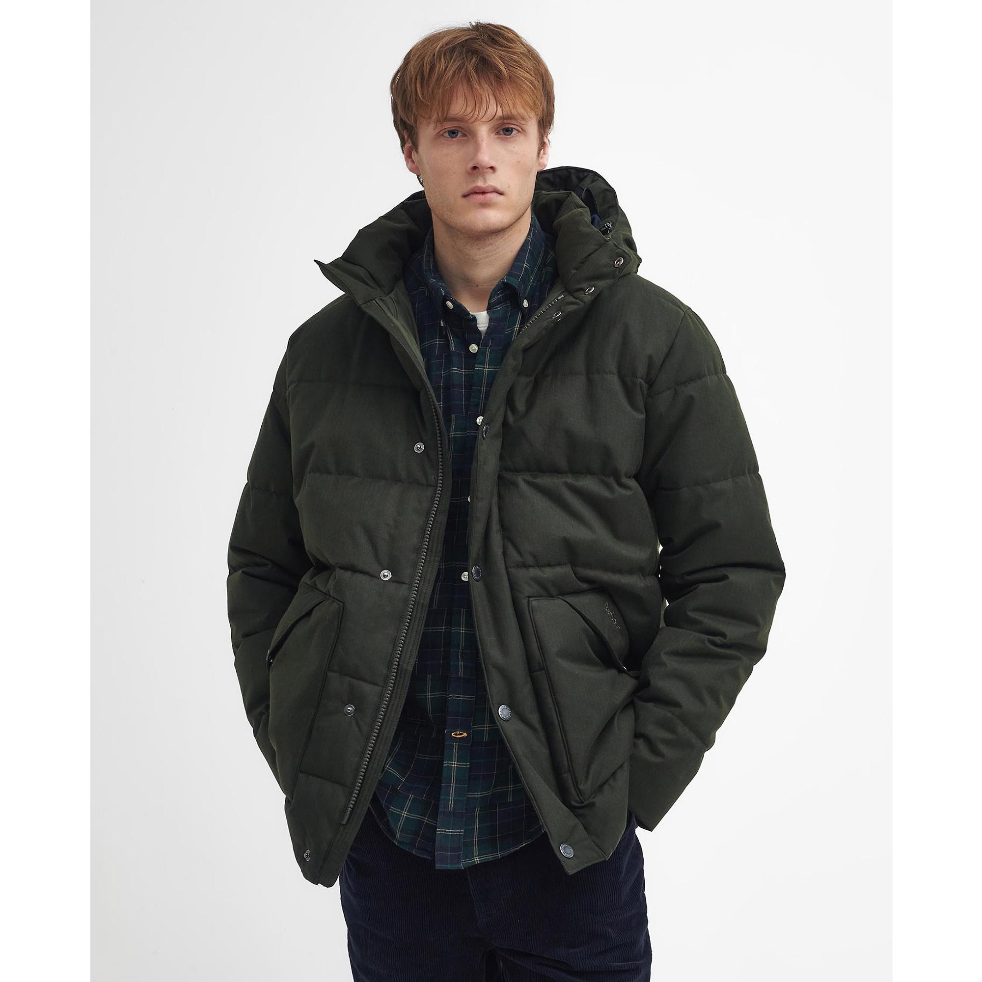 Product image 3 of 9 of Barbour Men's Brampton Puffer Jacket - Sage