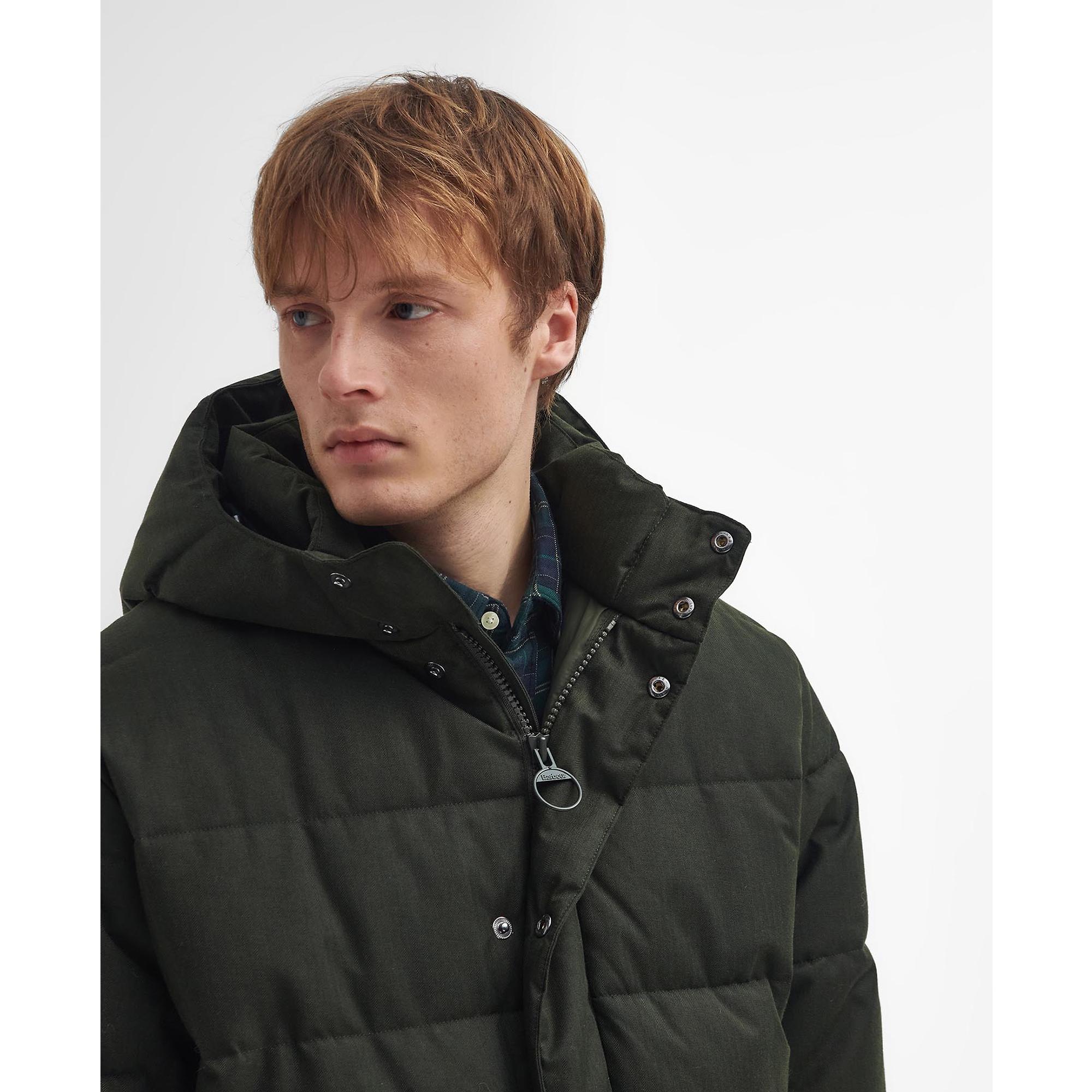 Product image 7 of 9 of Barbour Men's Brampton Puffer Jacket - Sage