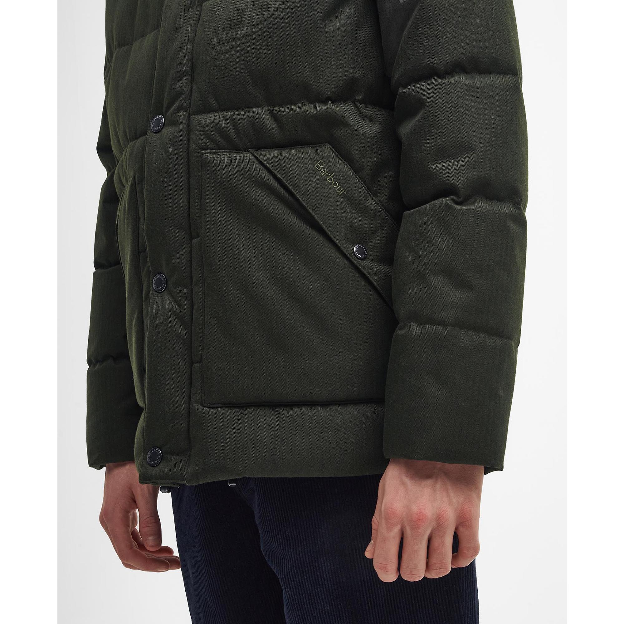 Product image 8 of 9 of Barbour Men's Brampton Puffer Jacket - Sage