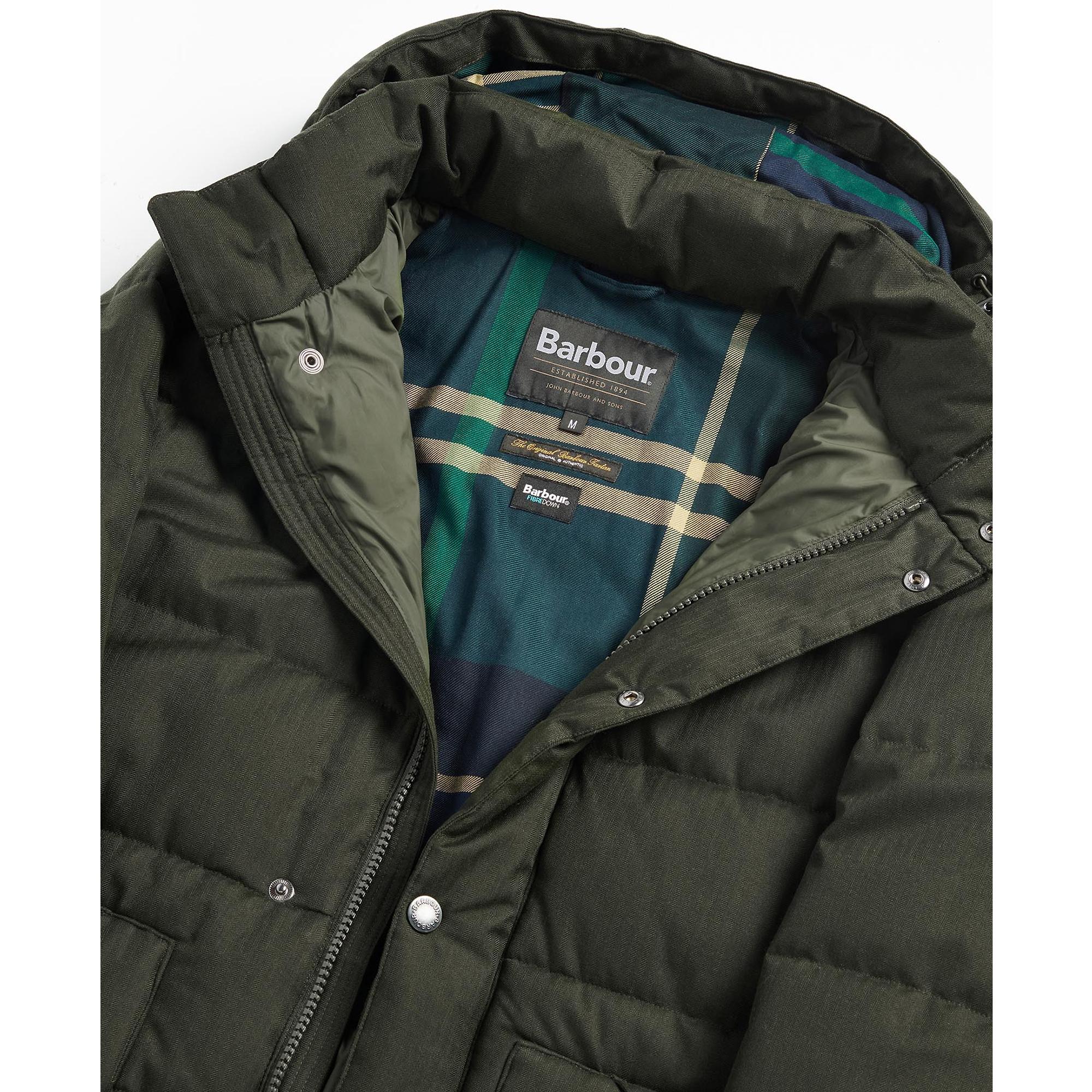 Product image 2 of 9 of Barbour Men's Brampton Puffer Jacket - Sage