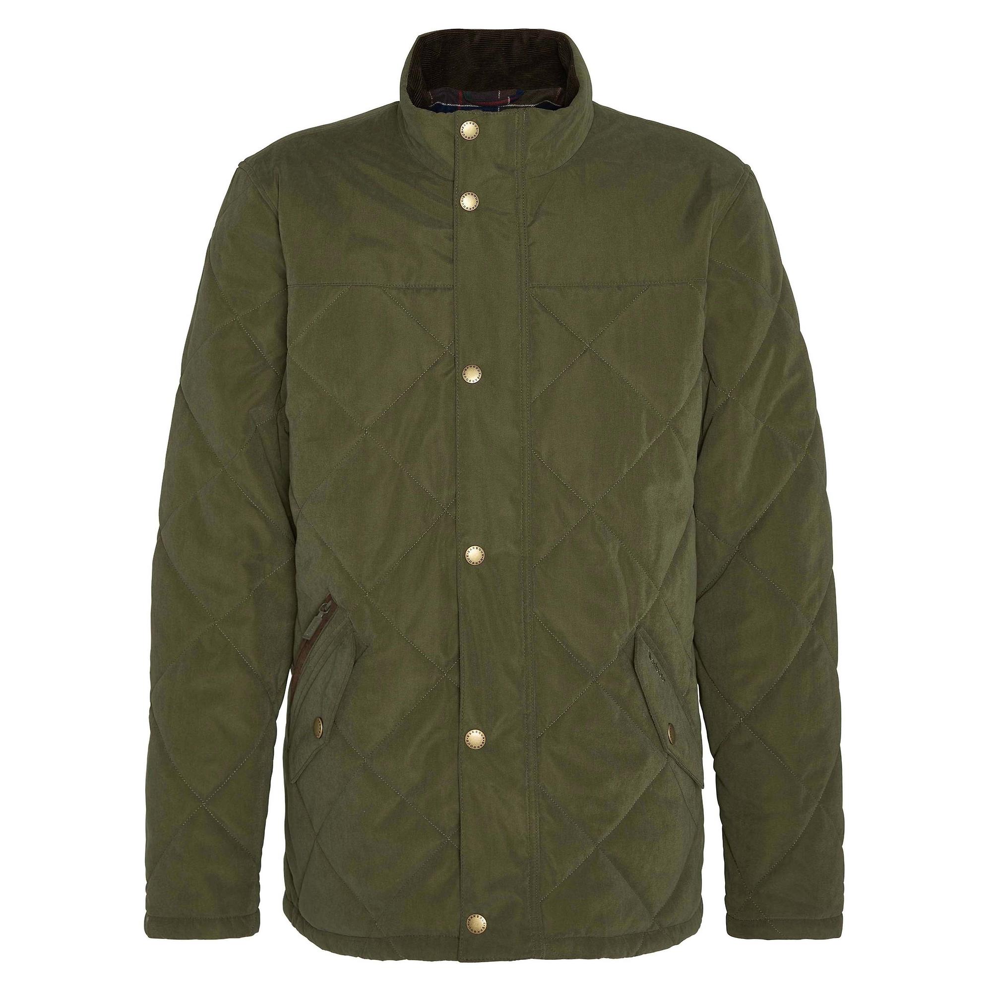 Product image 1 of 6 of Barbour Men's Elter Quilted Jacket - Olive
