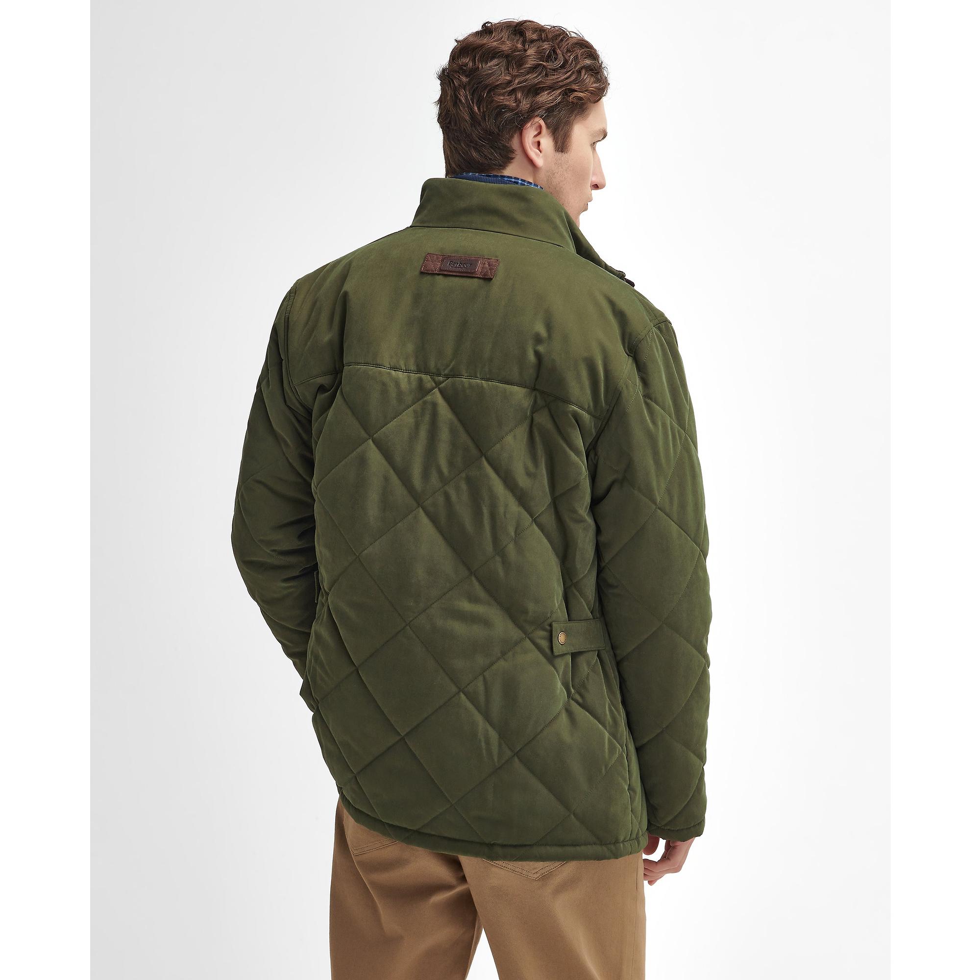Product image 4 of 6 of Barbour Men's Elter Quilted Jacket - Olive