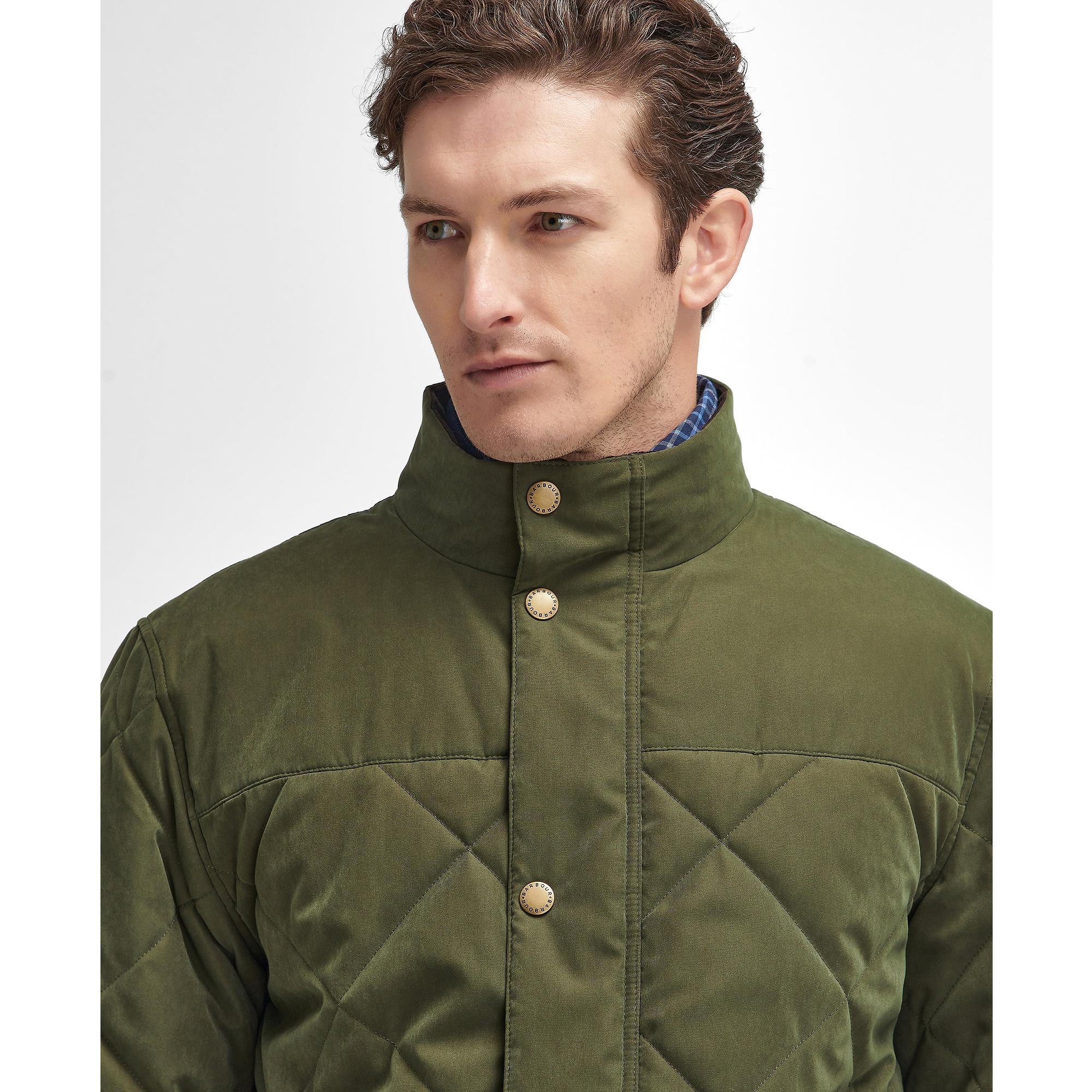 Product image 5 of 6 of Barbour Men's Elter Quilted Jacket - Olive
