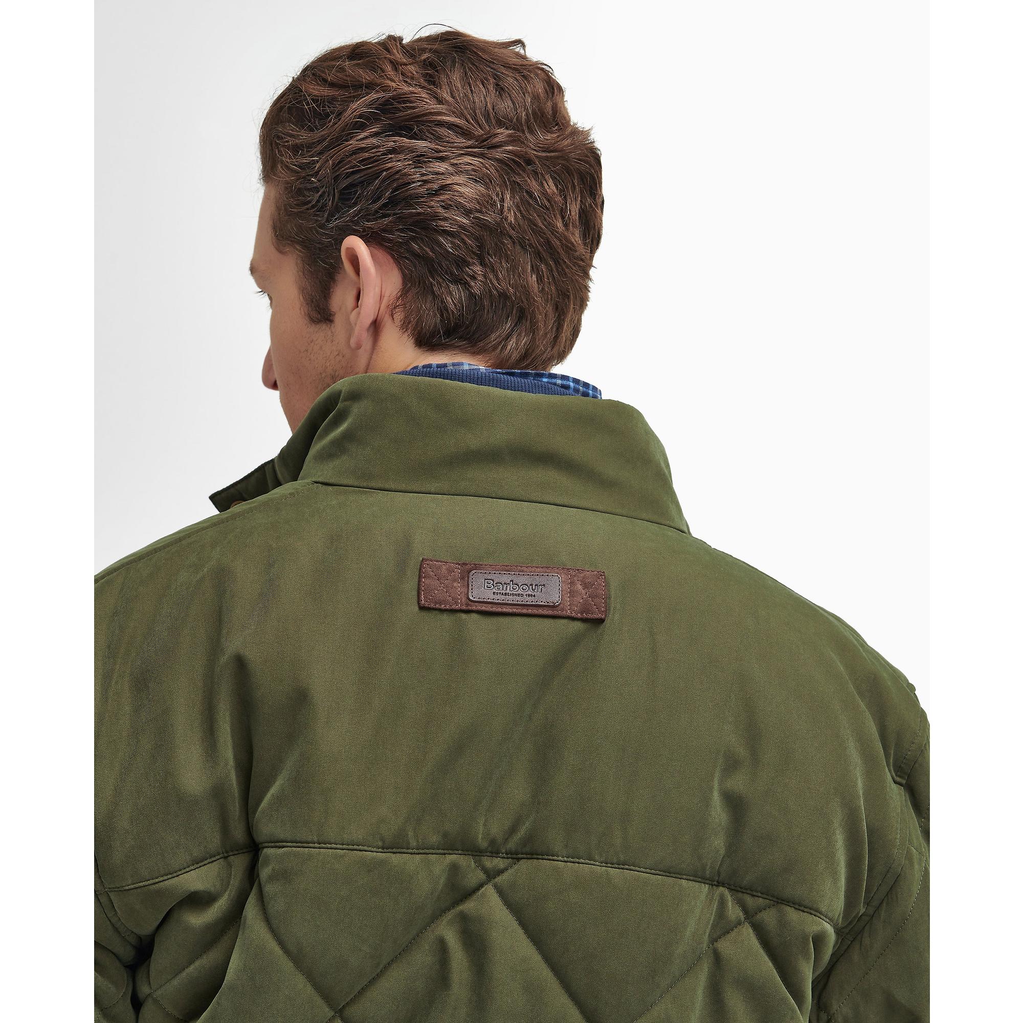 Product image 6 of 6 of Barbour Men's Elter Quilted Jacket - Olive