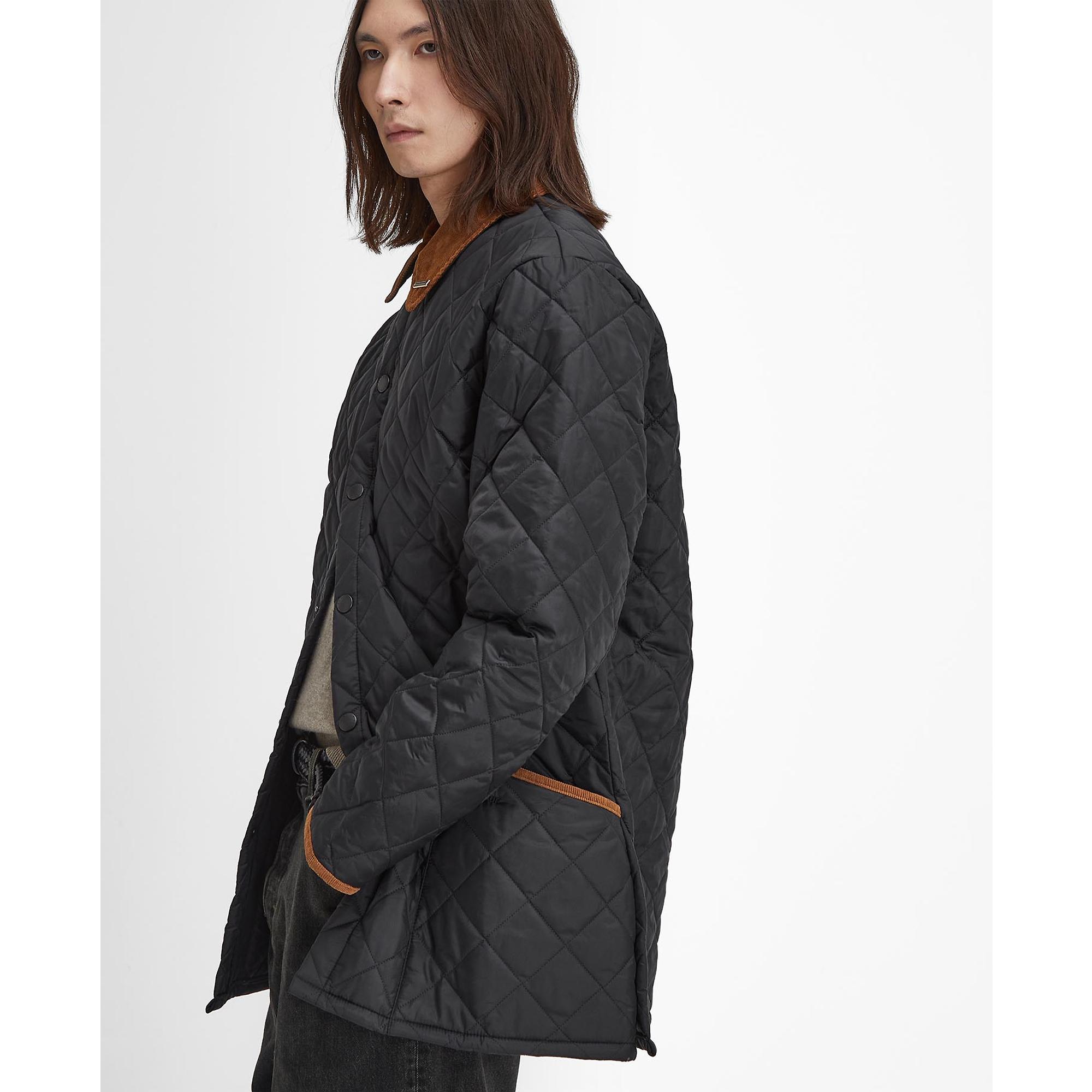 Product image 7 of 13 of Barbour Men's 30th Anniversary Liddesdale Quilted Jacket - Black