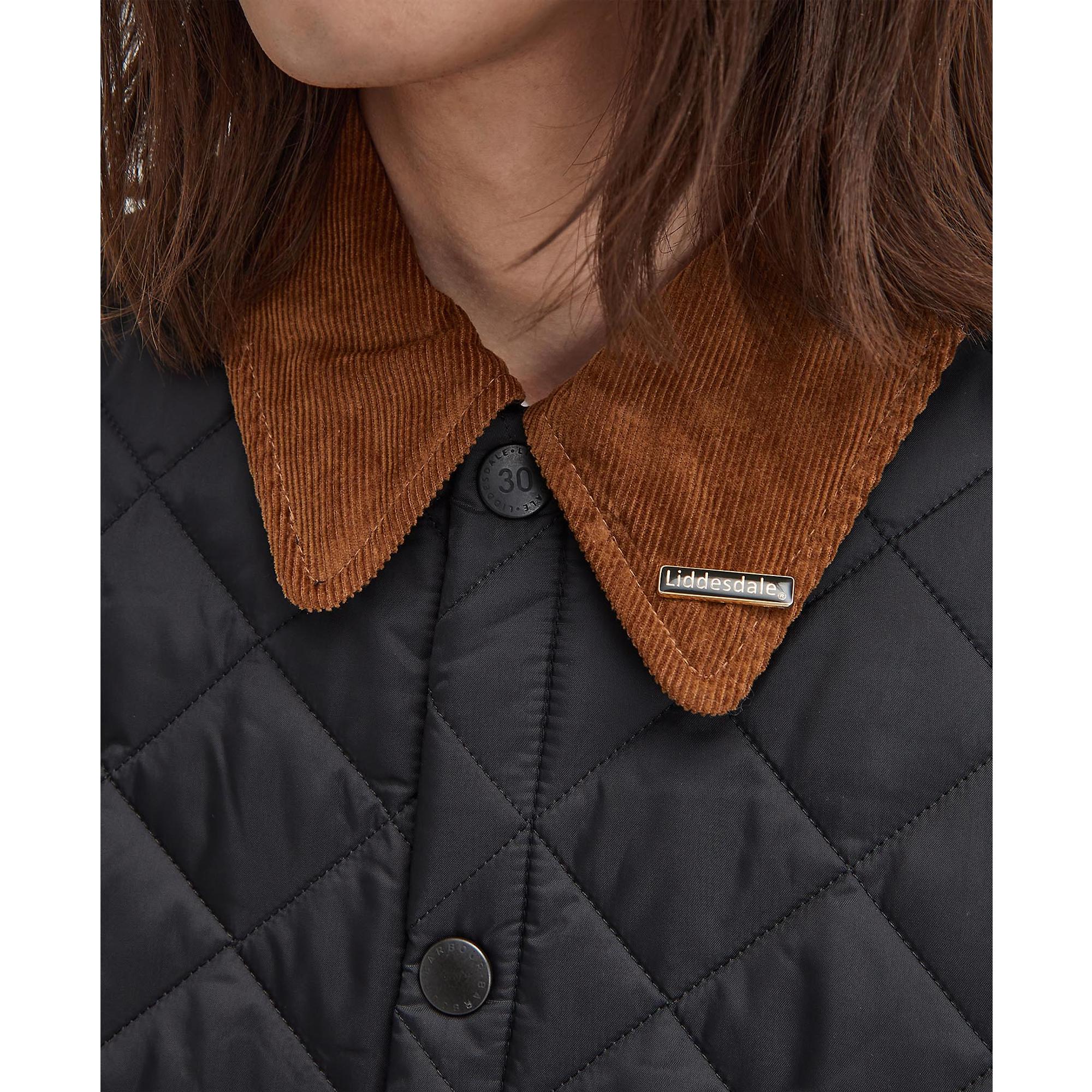 Product image 10 of 13 of Barbour Men's 30th Anniversary Liddesdale Quilted Jacket - Black