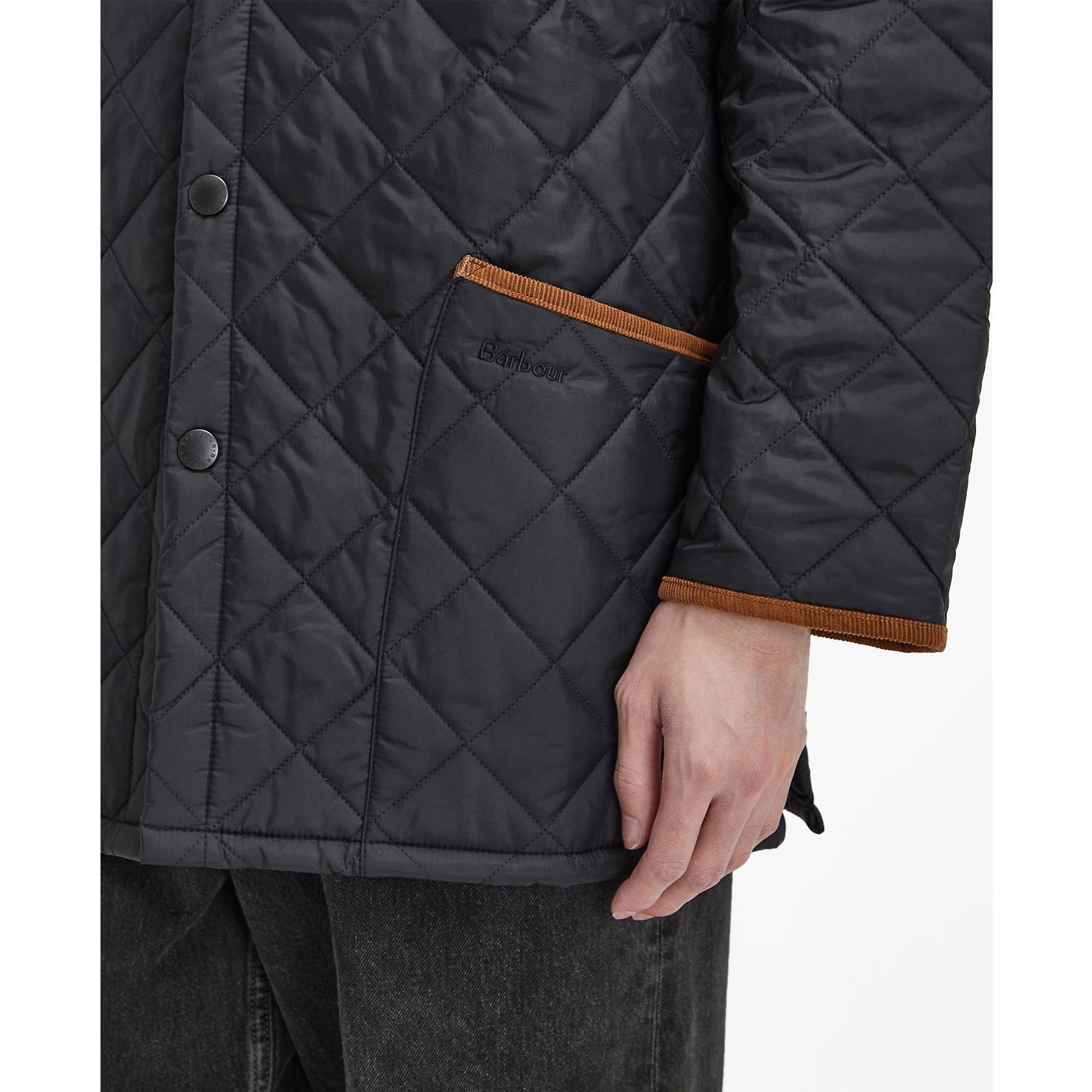 Product image 11 of 13 of Barbour Men's 30th Anniversary Liddesdale Quilted Jacket - Black