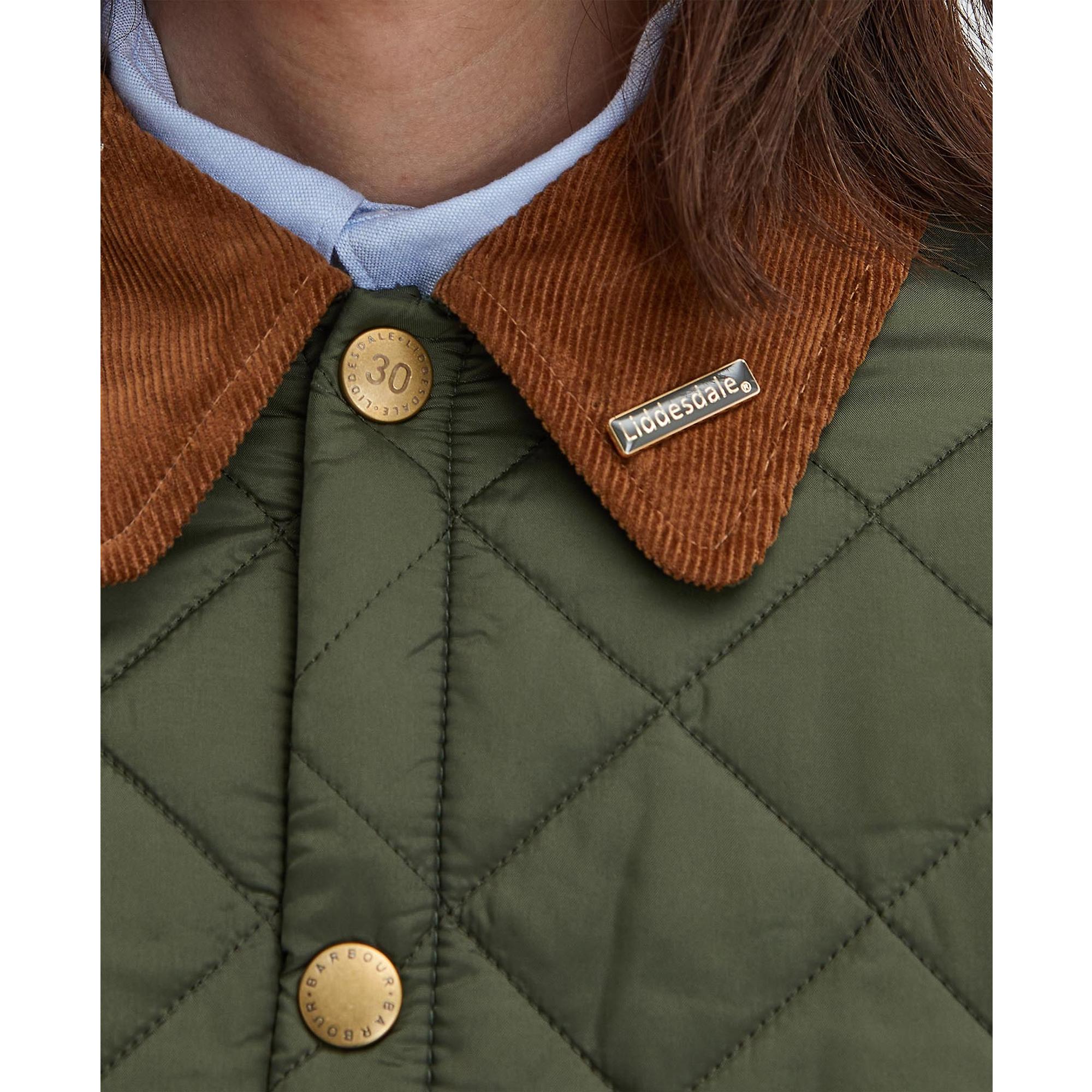 Product image 9 of 13 of Barbour Men's 30th Anniversary Liddesdale Quilted Jacket - Olive