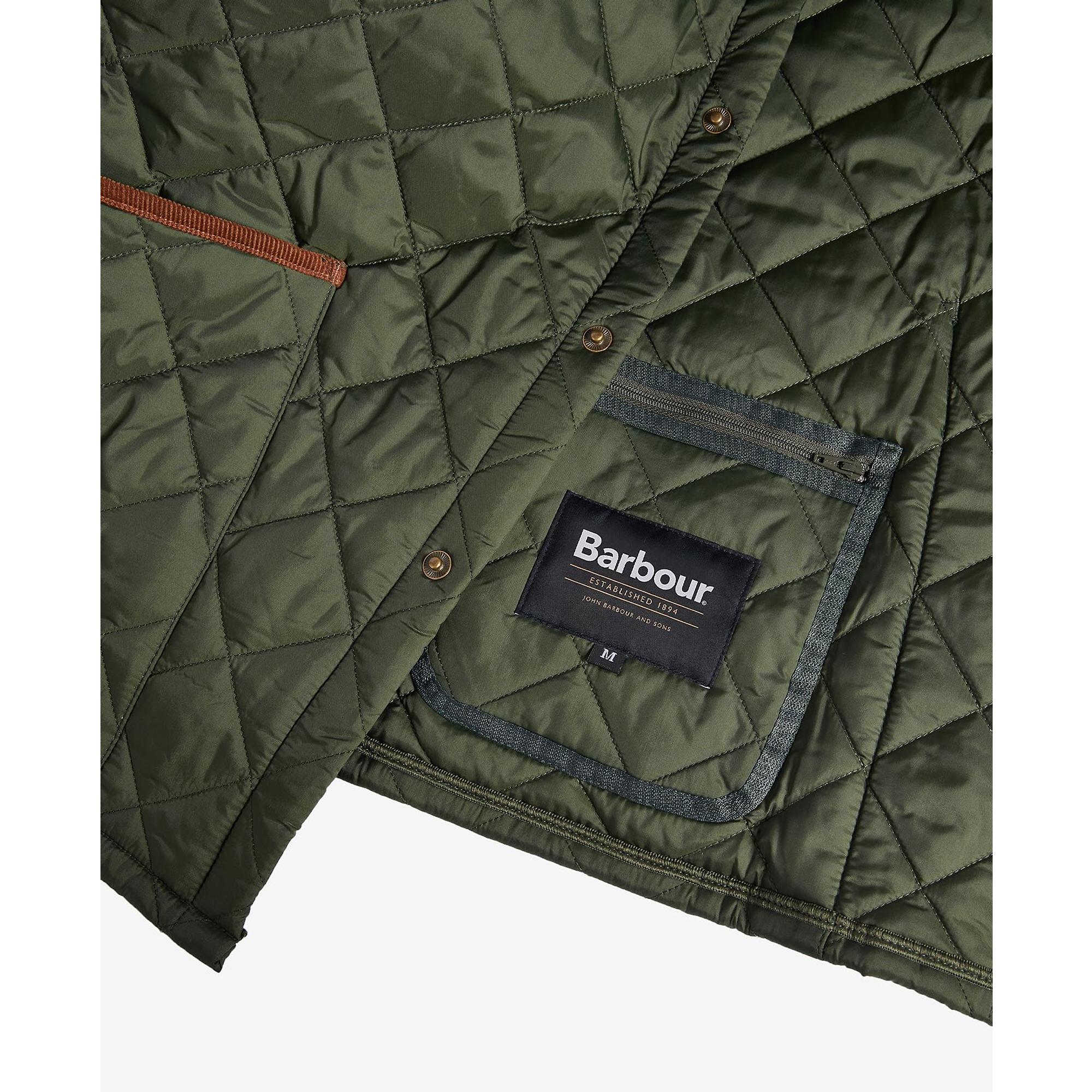 Product image 12 of 13 of Barbour Men's 30th Anniversary Liddesdale Quilted Jacket - Olive