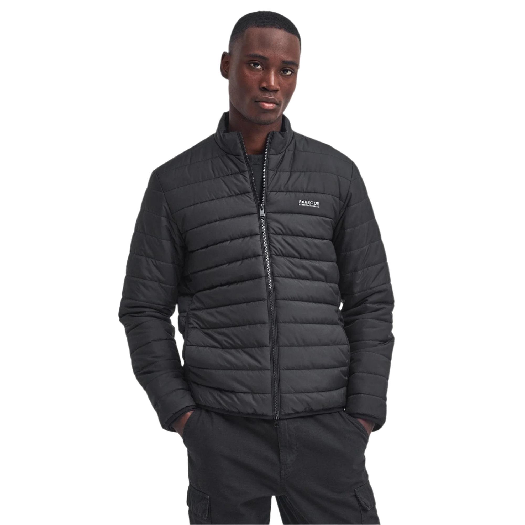 Product image 2 of 7 of Barbour International Men's Ledley Quilted Jacket - Black