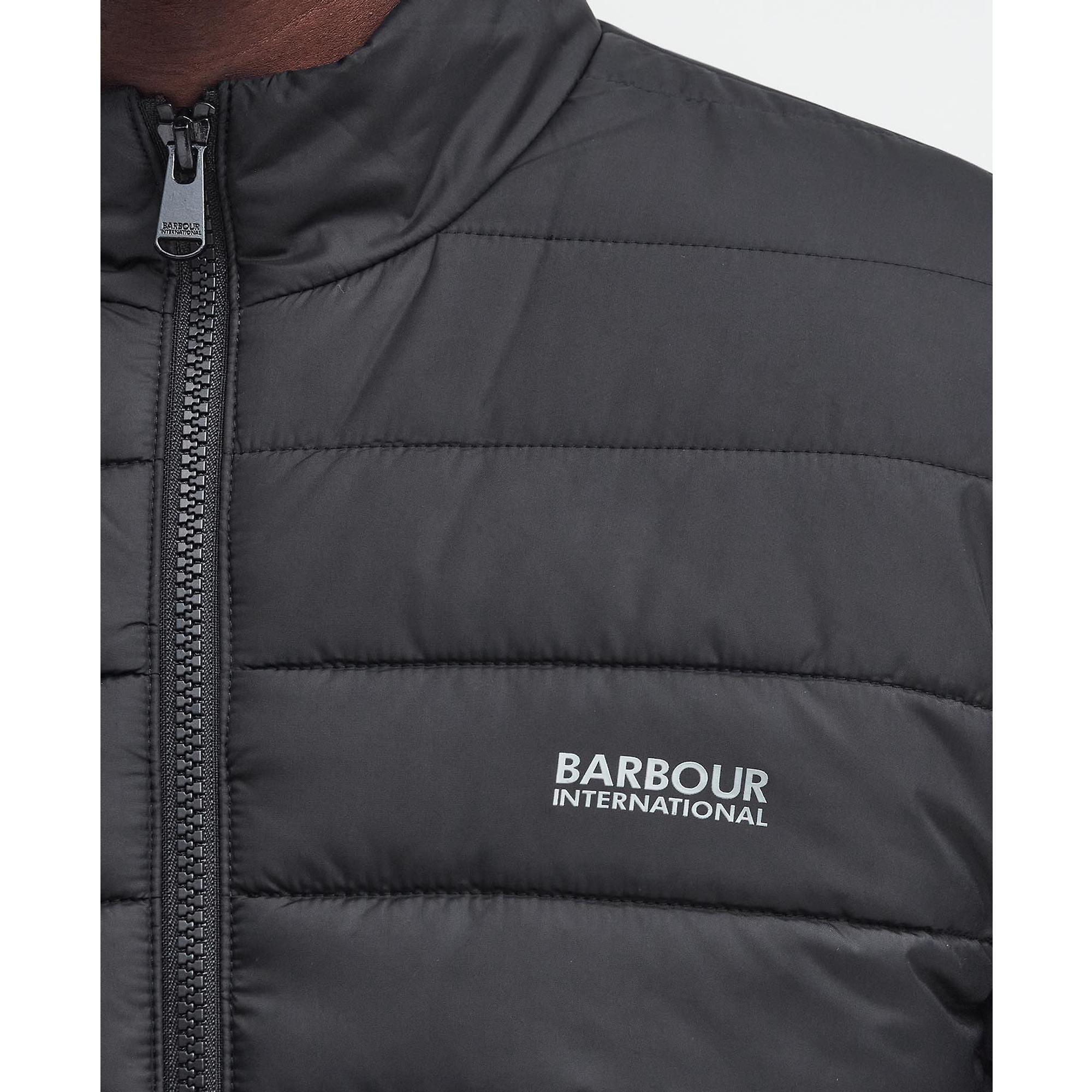 Product image 6 of 7 of Barbour International Men's Ledley Quilted Jacket - Black