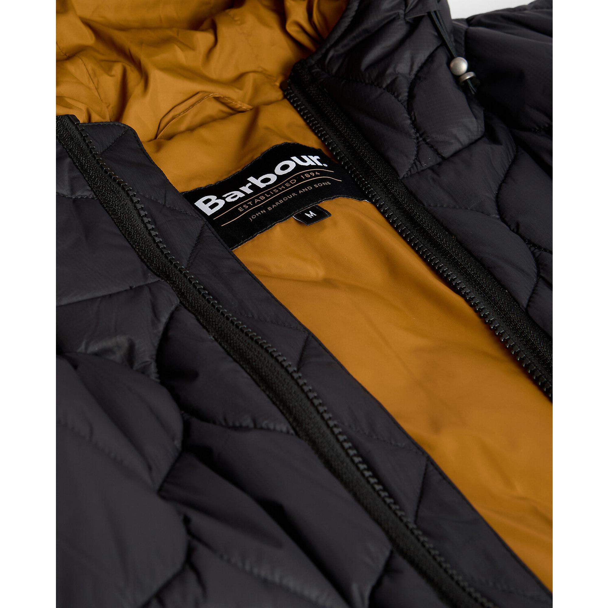 Product image 7 of 7 of Barbour Men's Re-Engineered Hooded Spey Quilted Jacket - Black