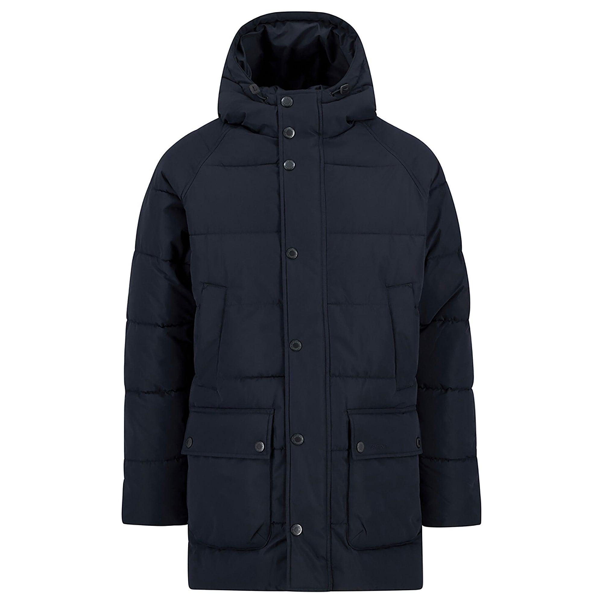 Product image 1 of 7 of Barbour Men's Hooded Bedale Puffer Jacket - Dark Navy