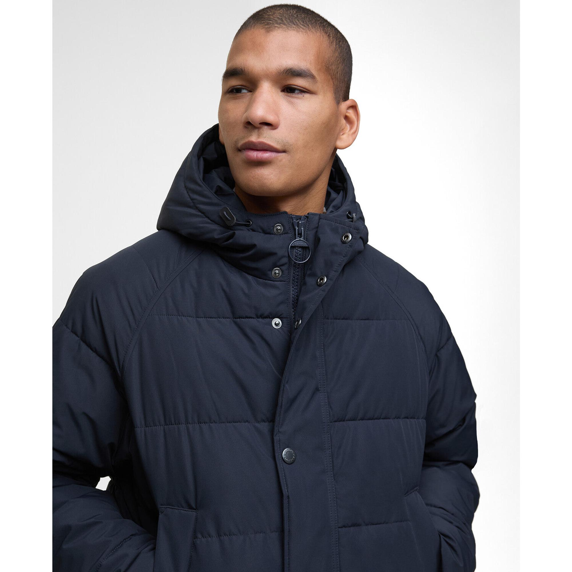 Product image 5 of 7 of Barbour Men's Hooded Bedale Puffer Jacket - Dark Navy
