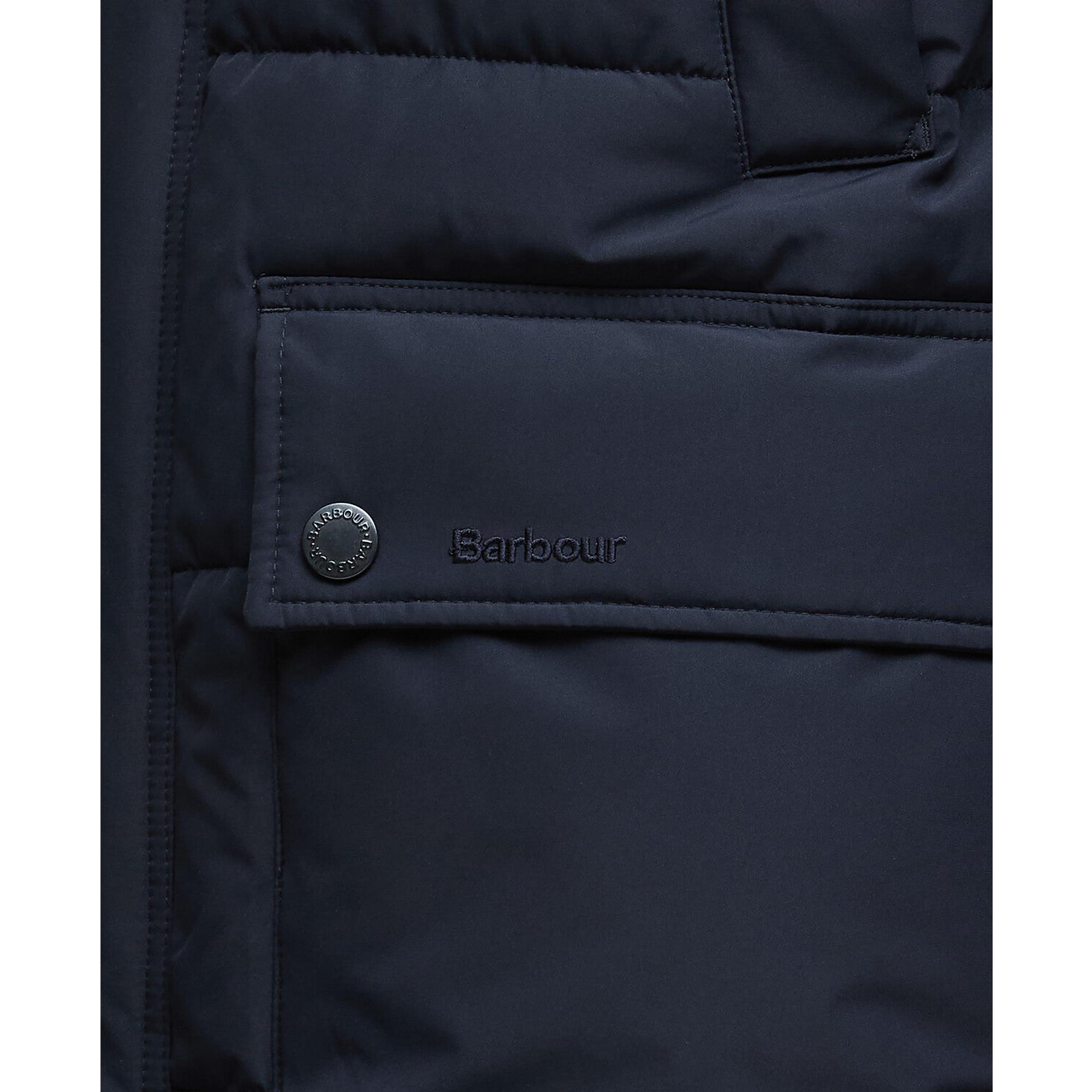 Product image 6 of 7 of Barbour Men's Hooded Bedale Puffer Jacket - Dark Navy
