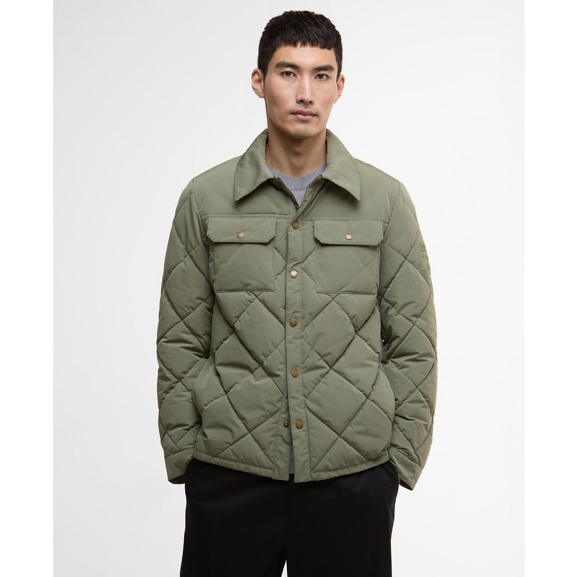 Product image 2 of 6 of Barbour International Men's Axwell Puffer Jacket - Light Moss