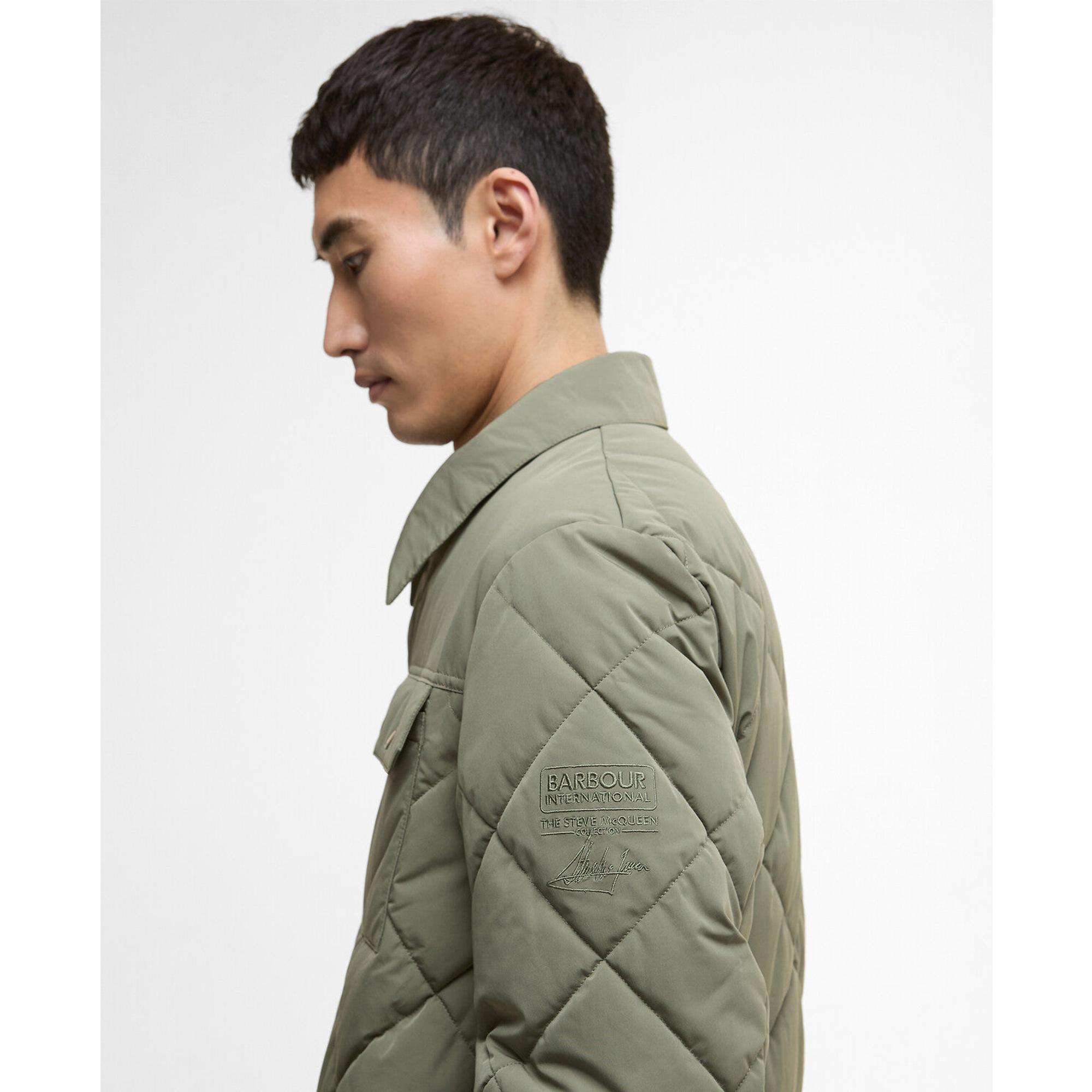 Product image 5 of 6 of Barbour International Men's Axwell Puffer Jacket - Light Moss