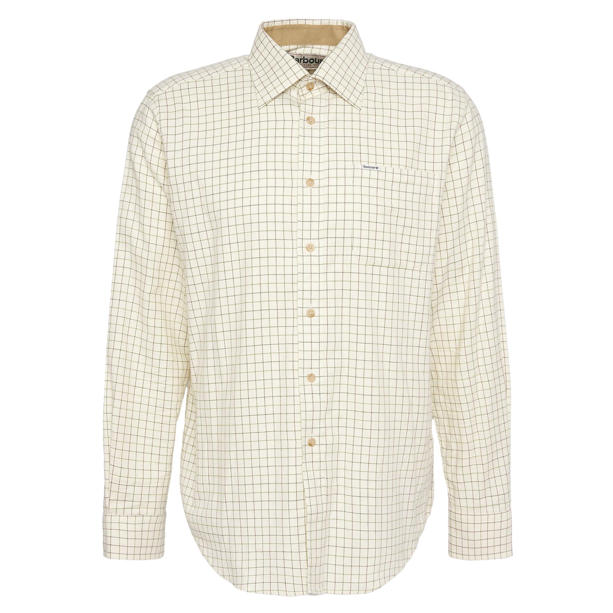 Product image 1 of 7 of Barbour Men's Field Tattersall Shirt - Green/Brown