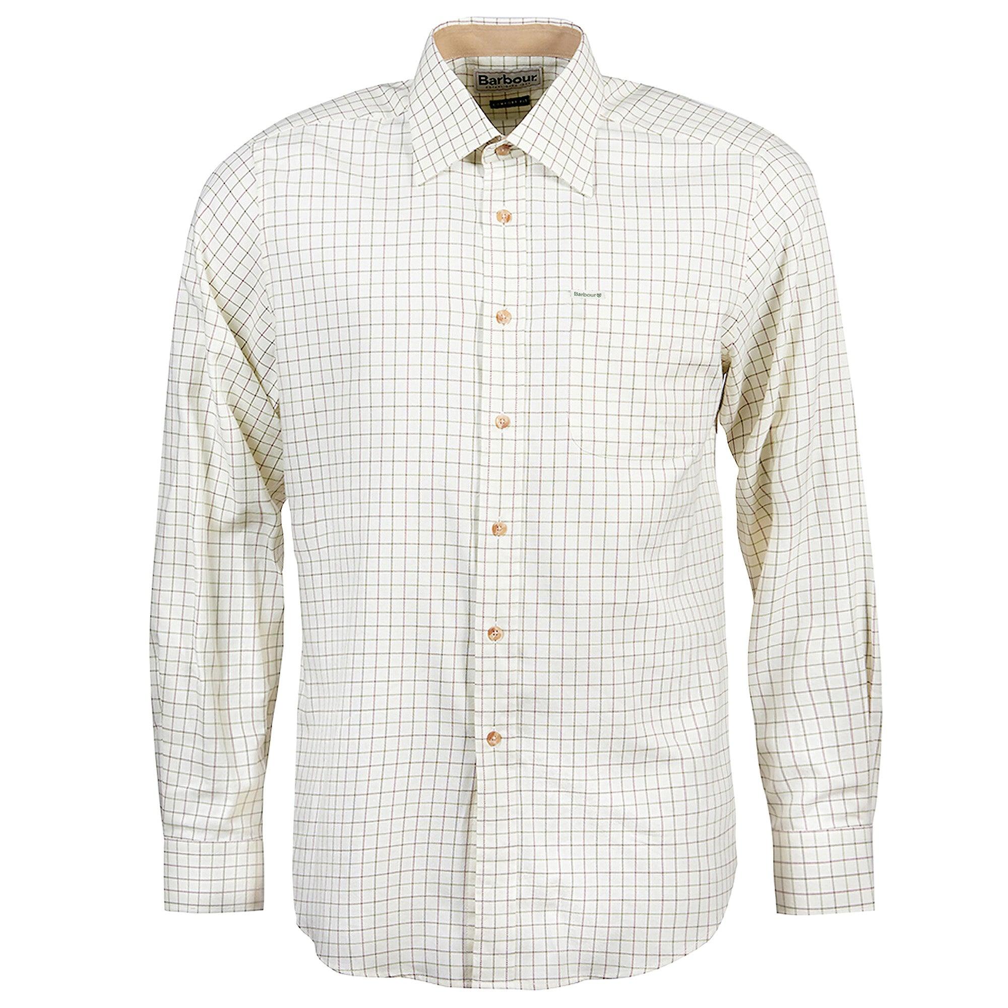 Product image 1 of 6 of Barbour Men's Field Tattersall Shirt - Green/Brown