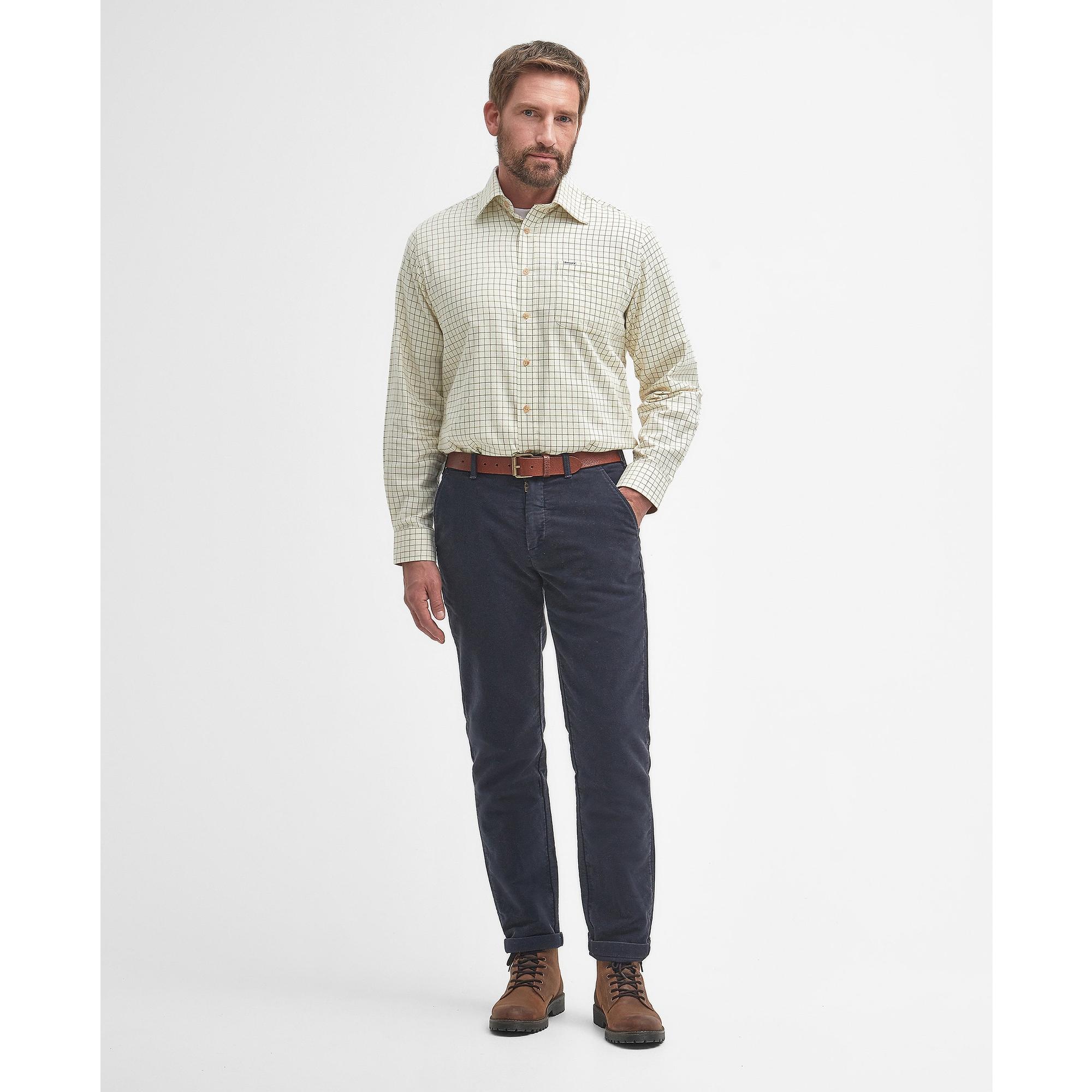 Product image 2 of 7 of Barbour Men's Field Tattersall Shirt - Green/Brown