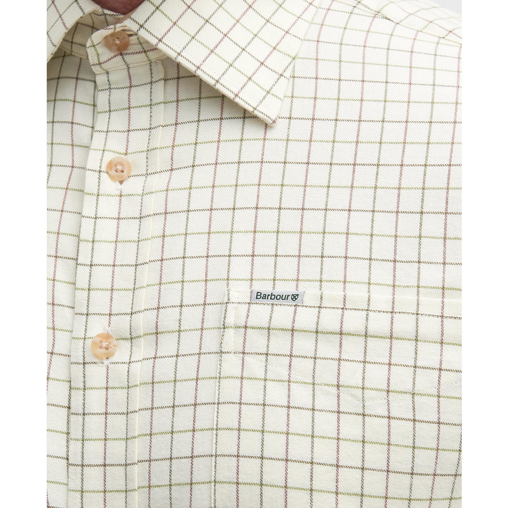 Product image 7 of 7 of Barbour Men's Field Tattersall Shirt - Green/Brown