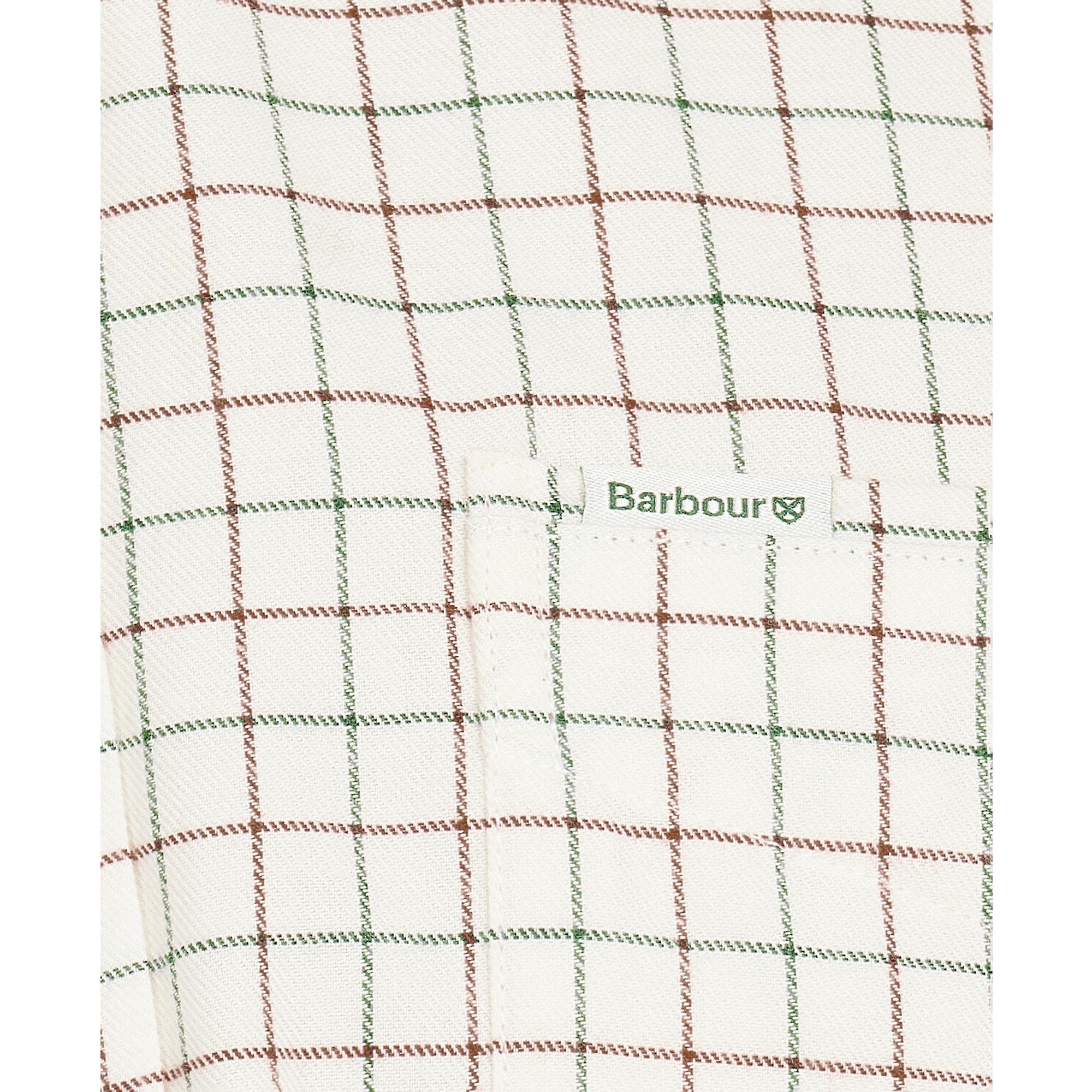 Product image 6 of 6 of Barbour Men's Field Tattersall Shirt - Green/Brown