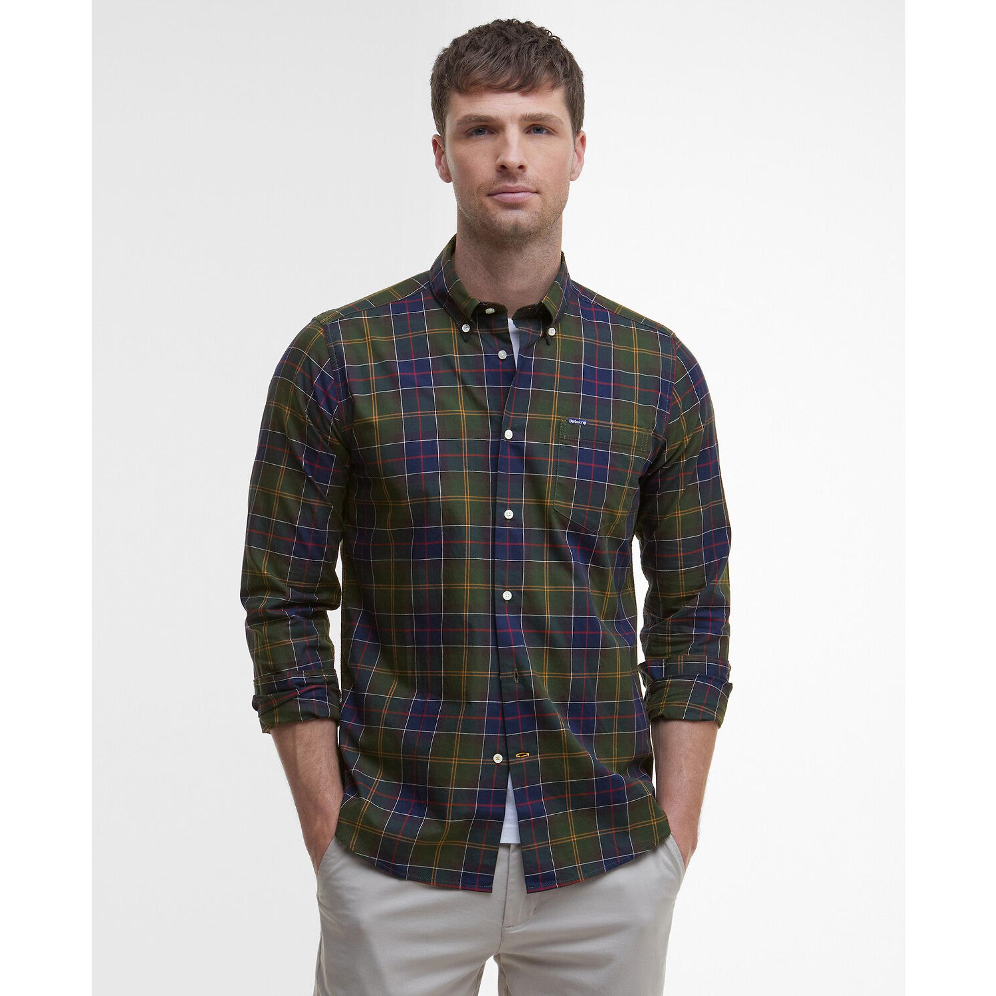 Product image 2 of 7 of Barbour Men's Wetheram Tailored Tartan Shirt - Classic