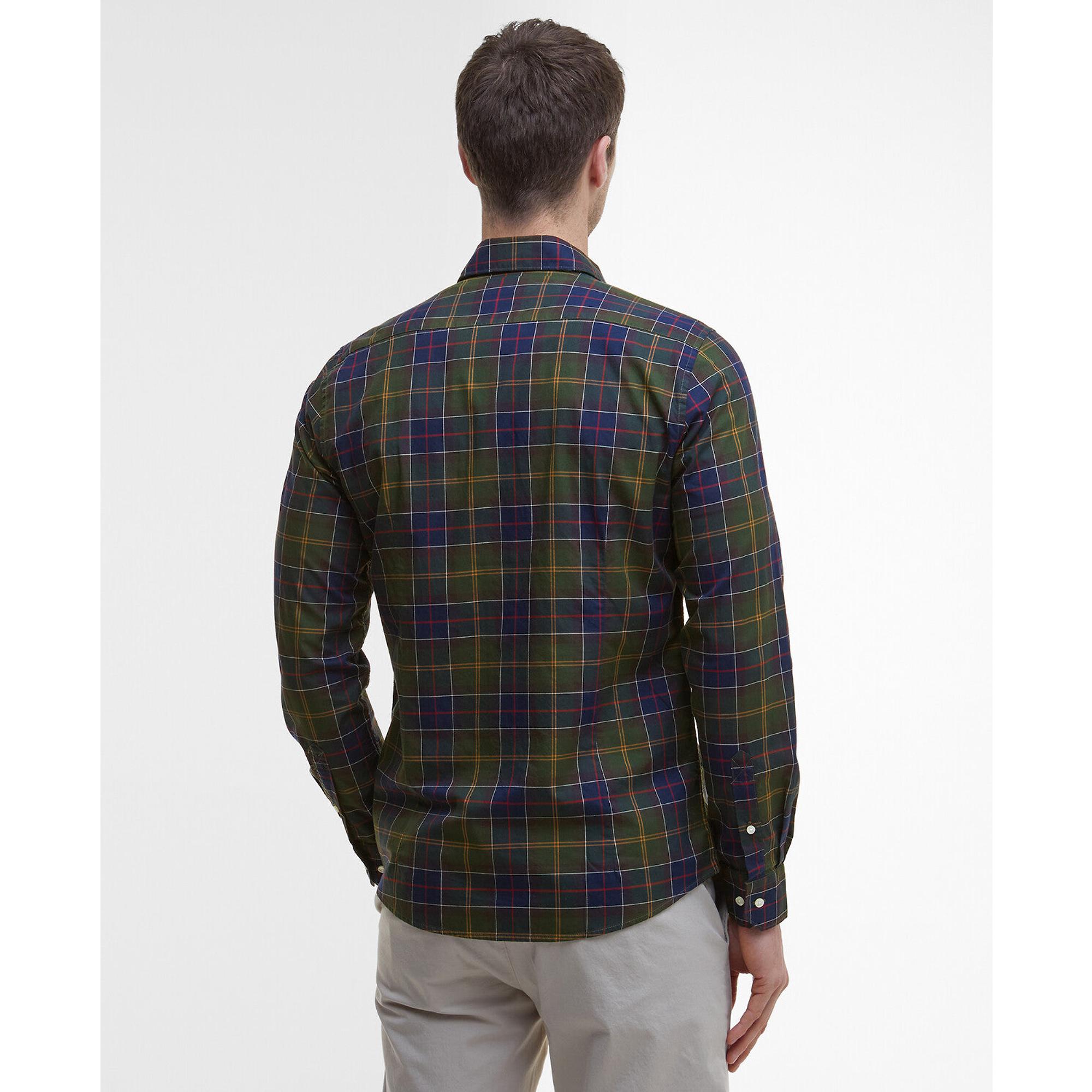 Product image 4 of 7 of Barbour Men's Wetheram Tailored Tartan Shirt - Classic