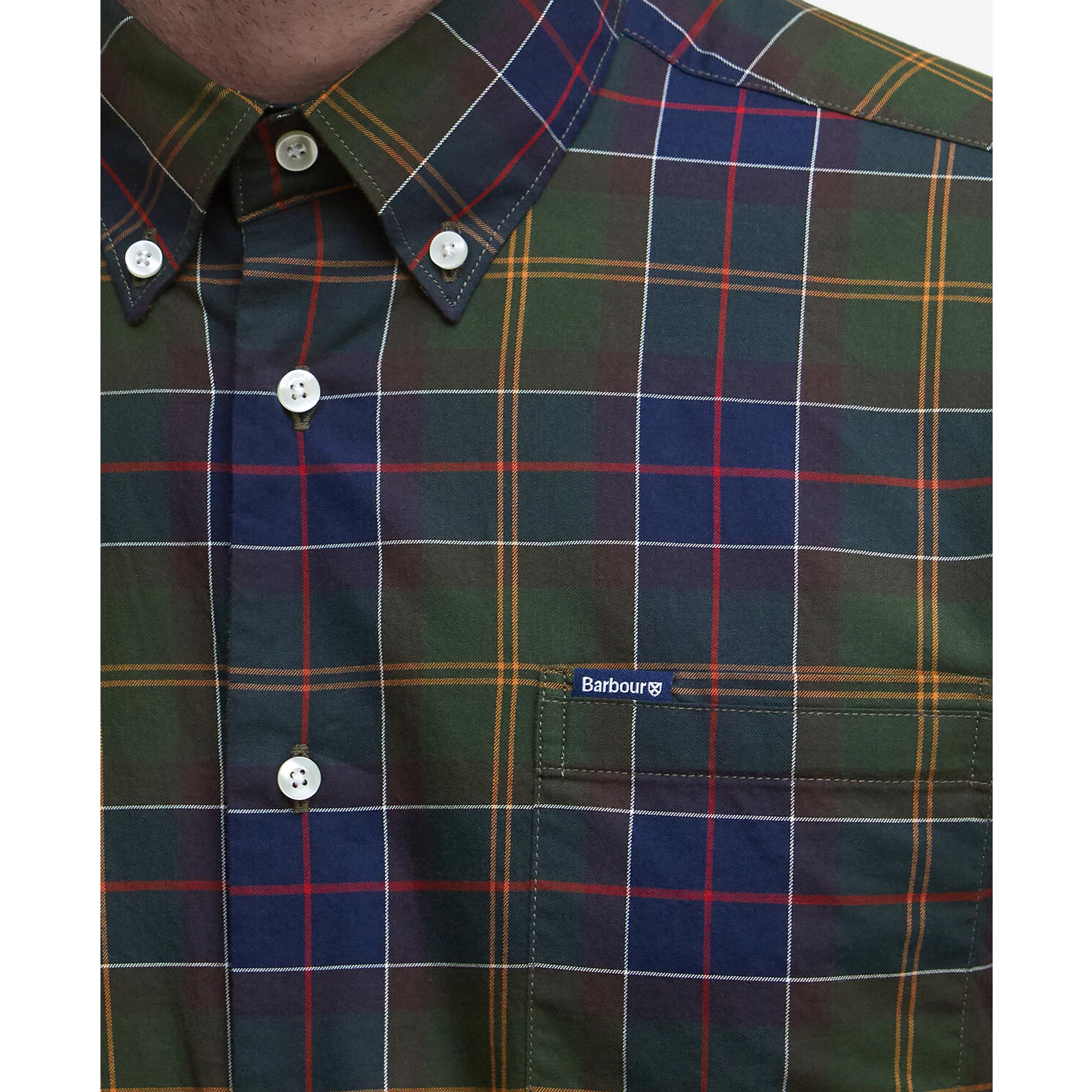 Product image 7 of 7 of Barbour Men's Wetheram Tailored Tartan Shirt - Classic