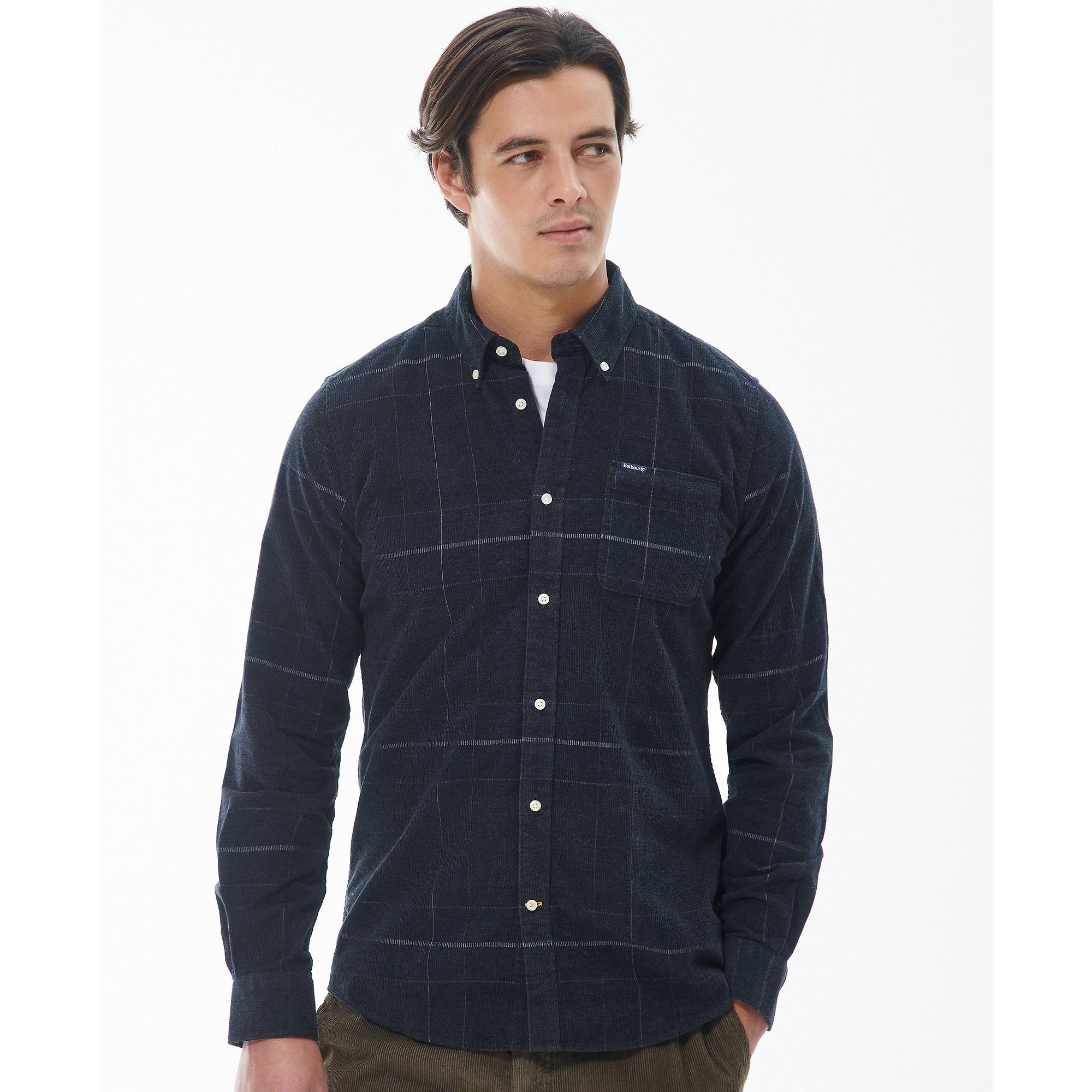 Product image 2 of 6 of Barbour Men's Blair Tailored Shirt - Black/Slate