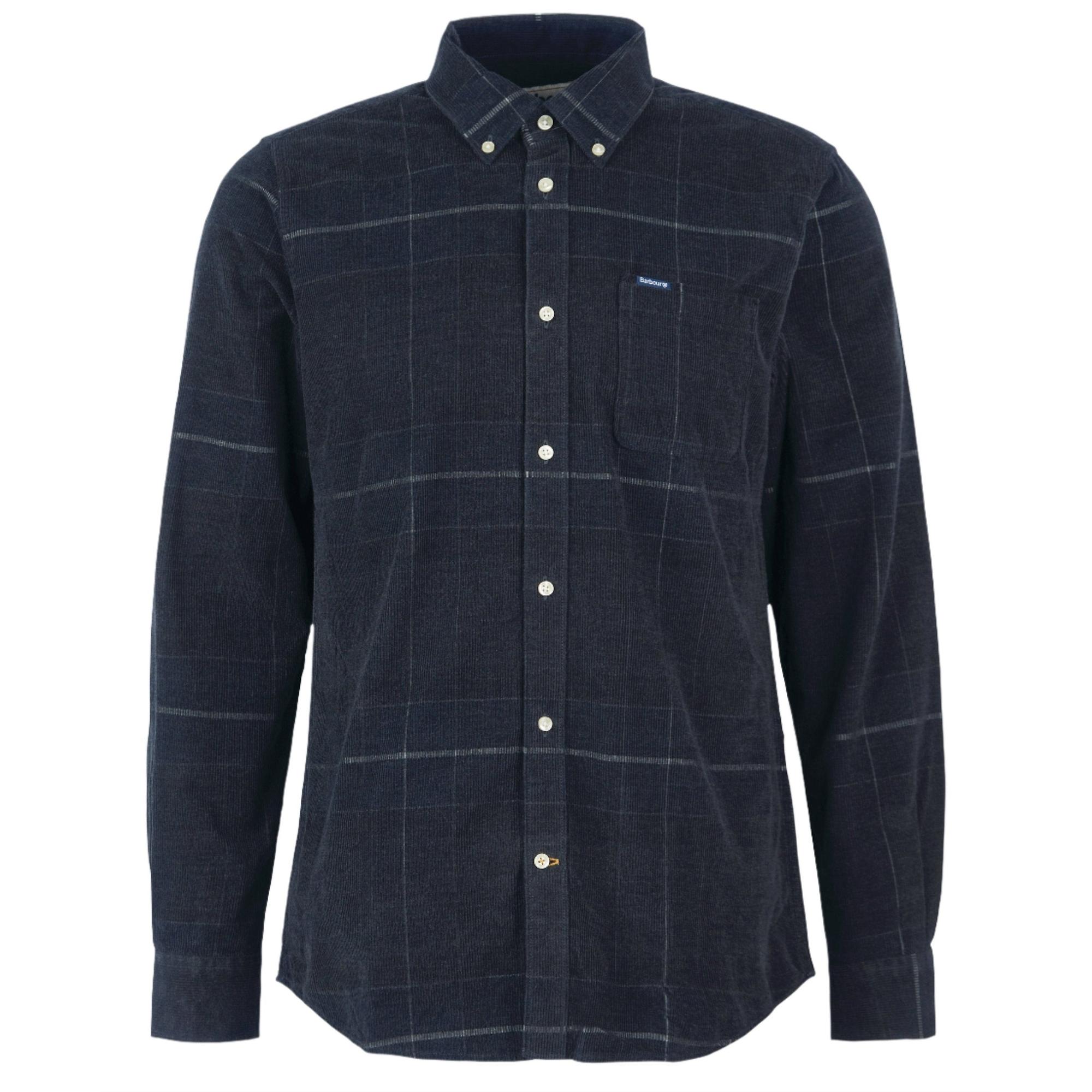Product image 1 of 6 of Barbour Men's Blair Tailored Shirt - Black/Slate