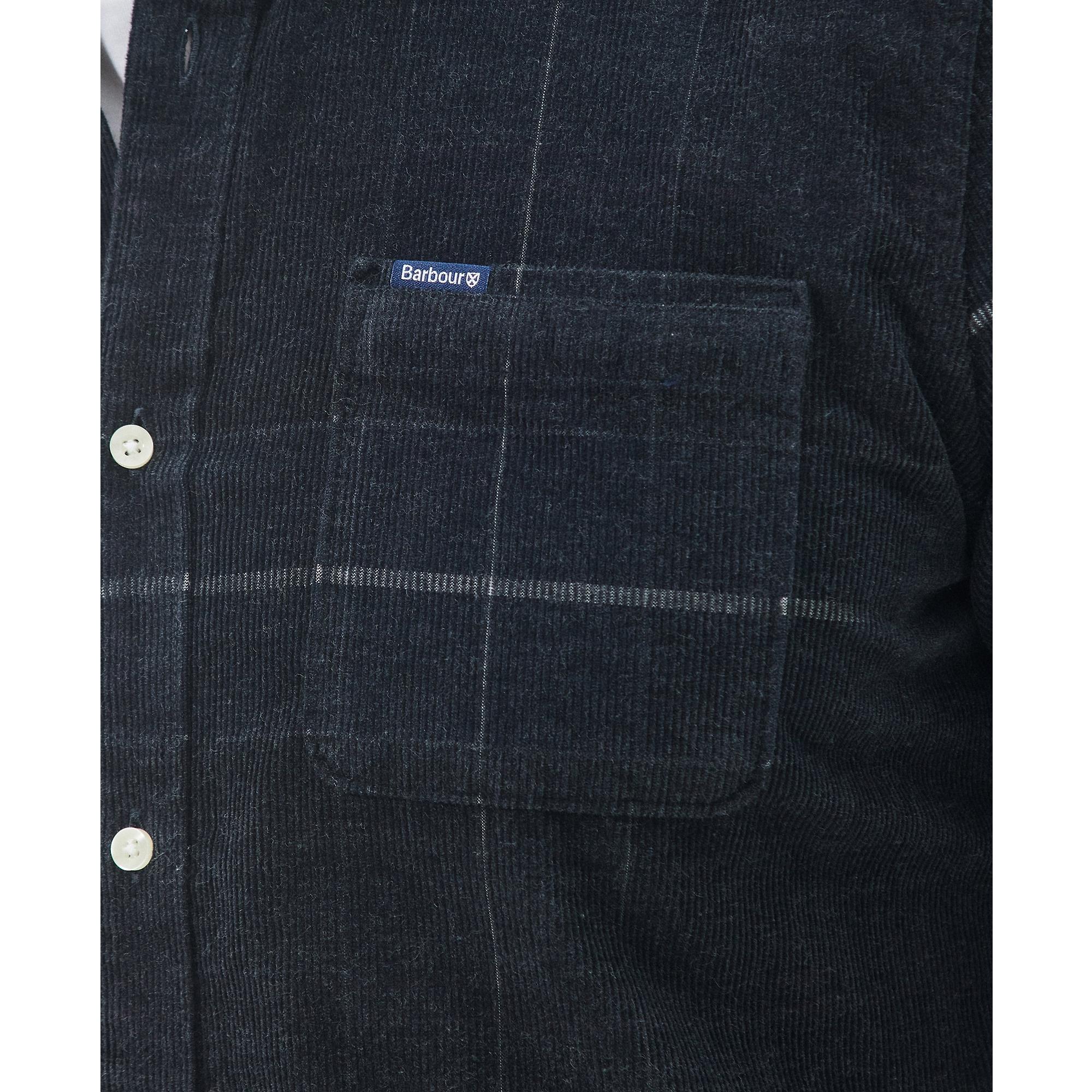 Product image 6 of 6 of Barbour Men's Blair Tailored Shirt - Black/Slate