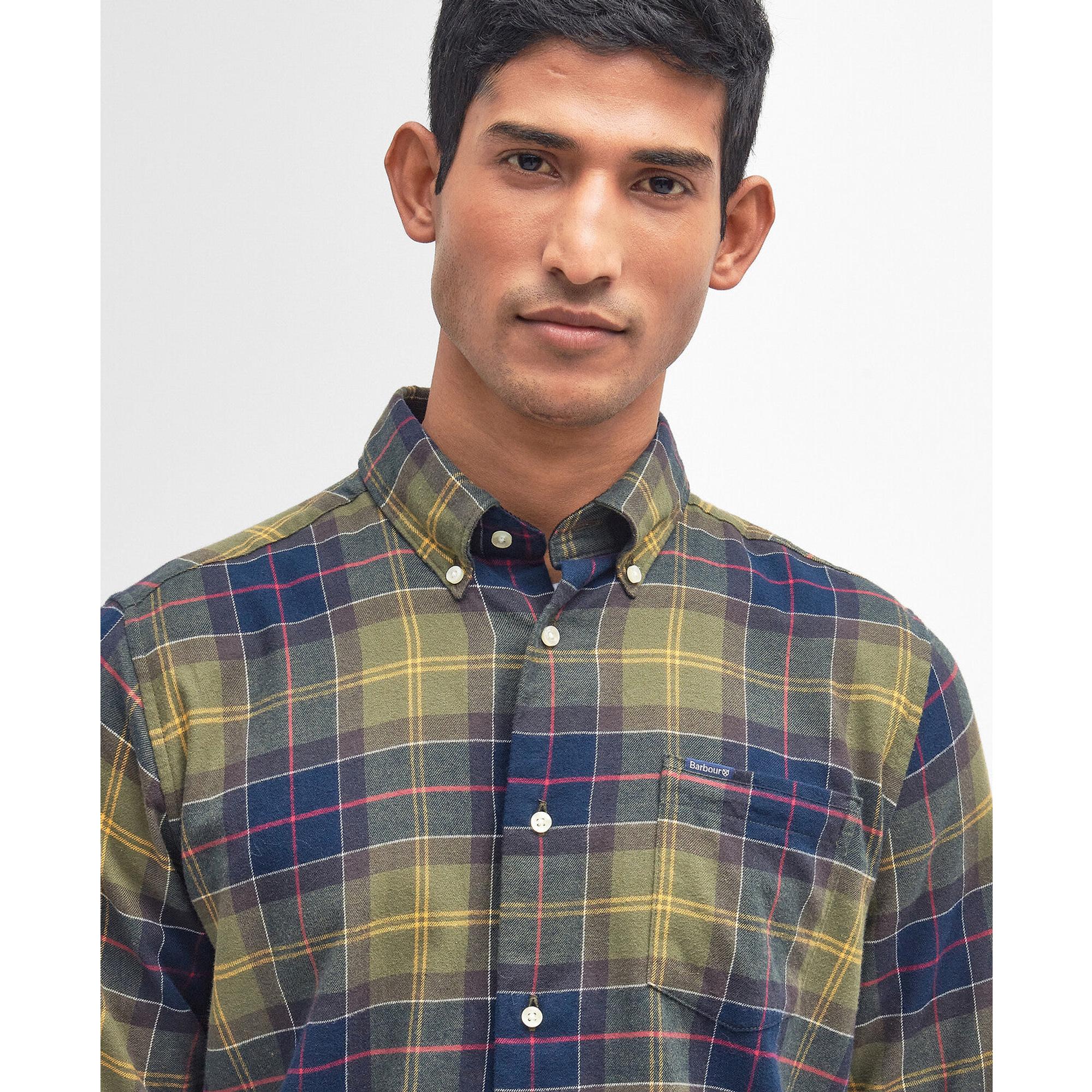 Product image 5 of 6 of Barbour Men's Fortrose Tailored Tartan Shirt - Classic Tartan